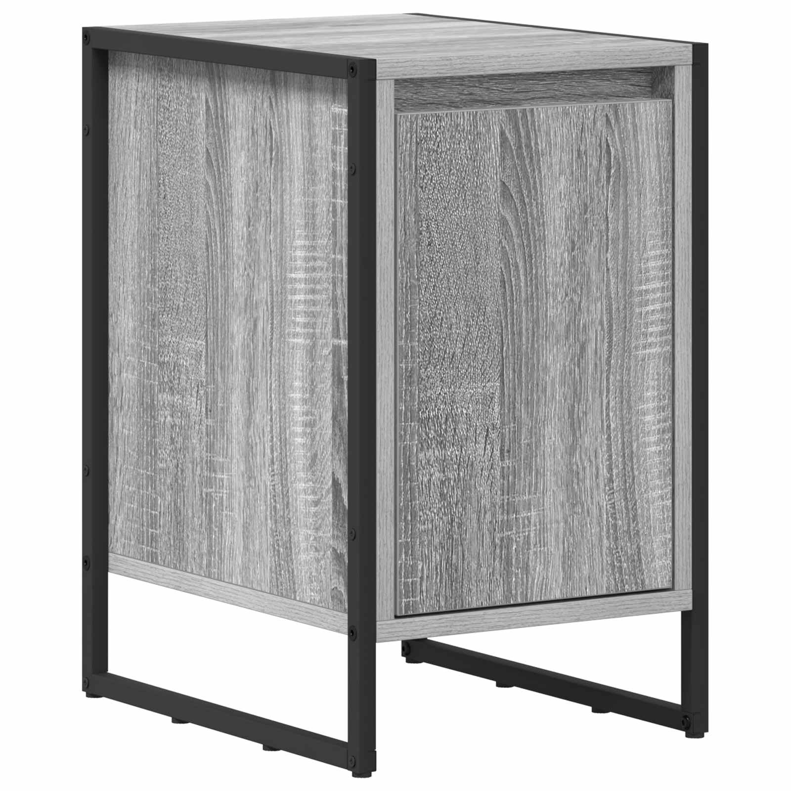 Noćni ormarić 2 pcs Siva Sonoma 39,5 x 30 x 50 cm