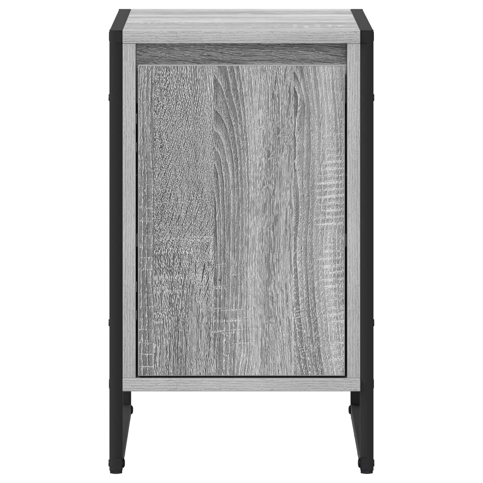 Noćni ormarić 2 pcs Siva Sonoma 39,5 x 30 x 50 cm