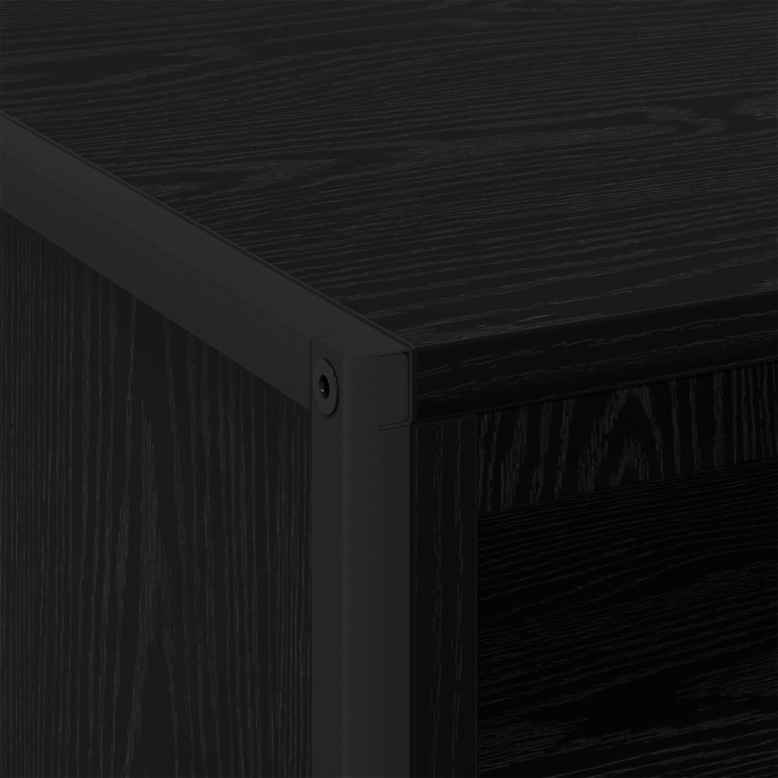 Noćni ormarić s ladicama 2 pcs Crni hrast 50 x 39,5 x 50 cm