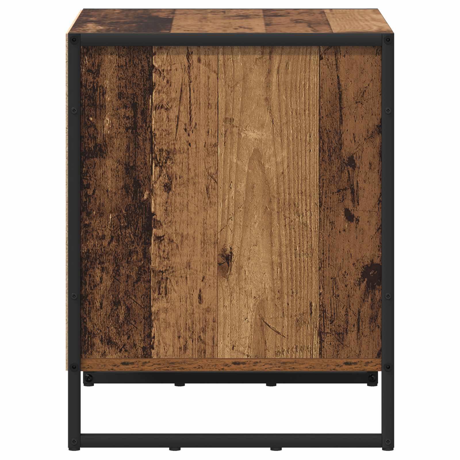 Noćni ormarić s ladicama 2 pcs Staro drvo 50 x 39.5 x 50 cm