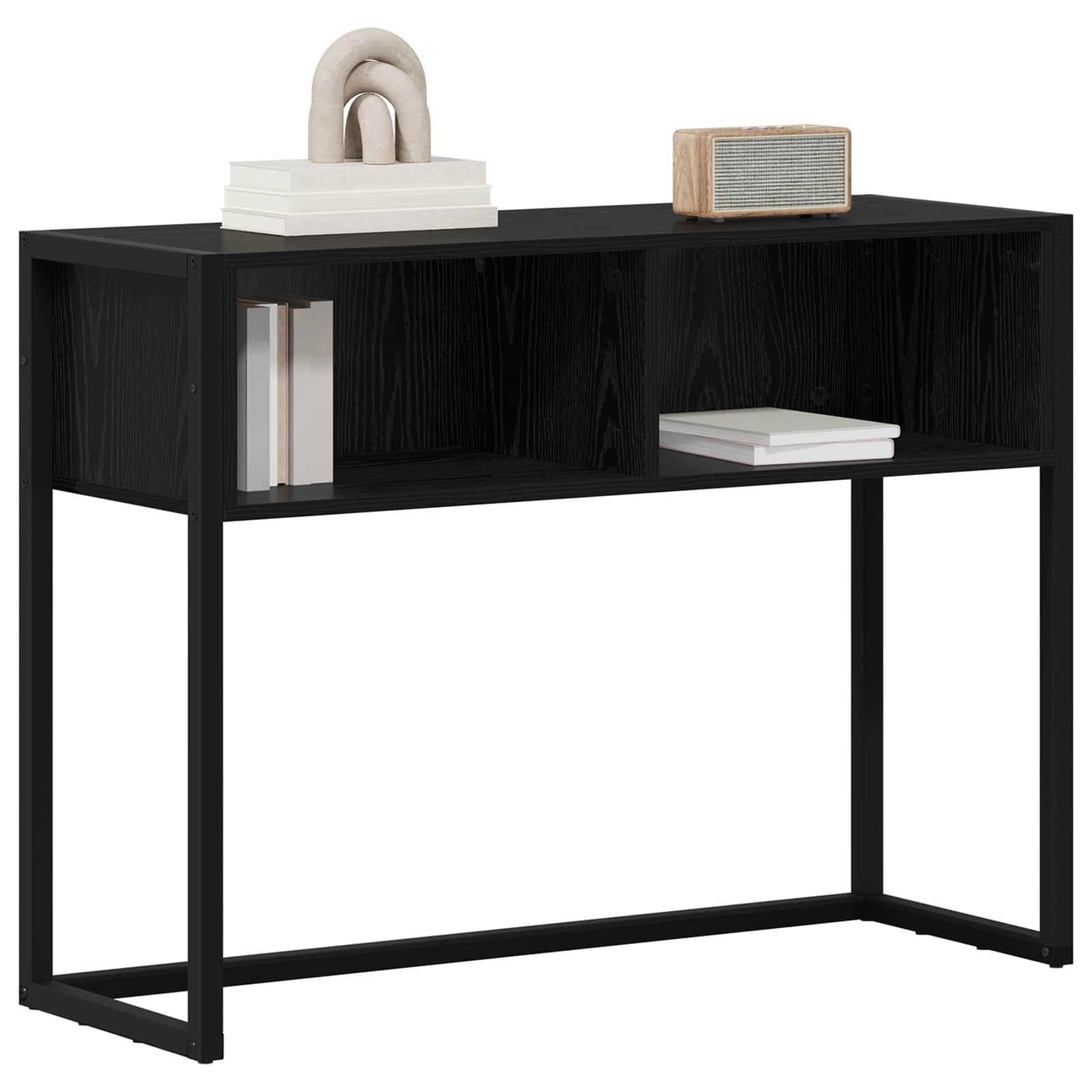 Konačna Stolić Crni hrast 100 x 36 x 75 cm Konstruirano drvo