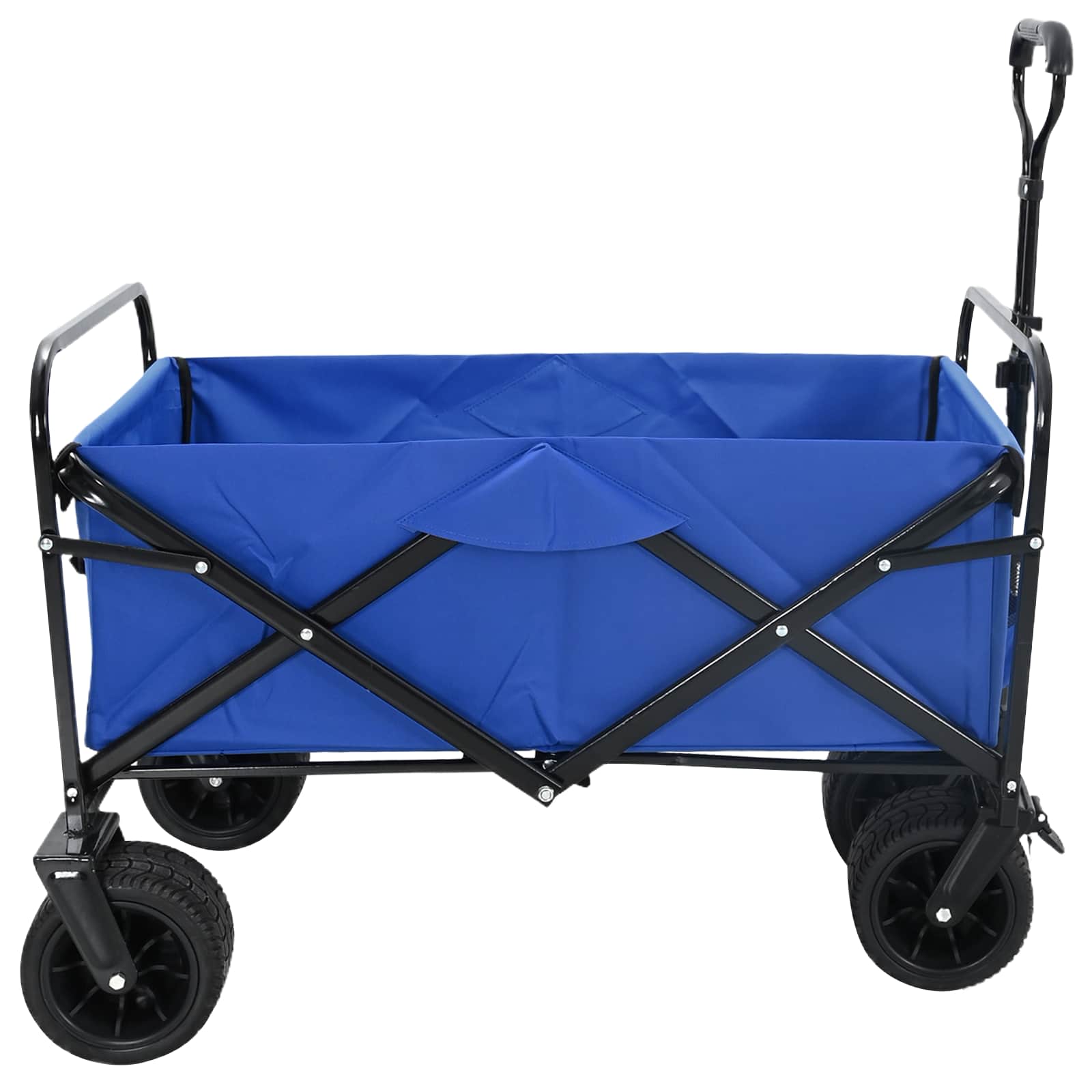 Preklopna kolica Plava 89 x 63 x 96 cm Čelik i Oxford poliester