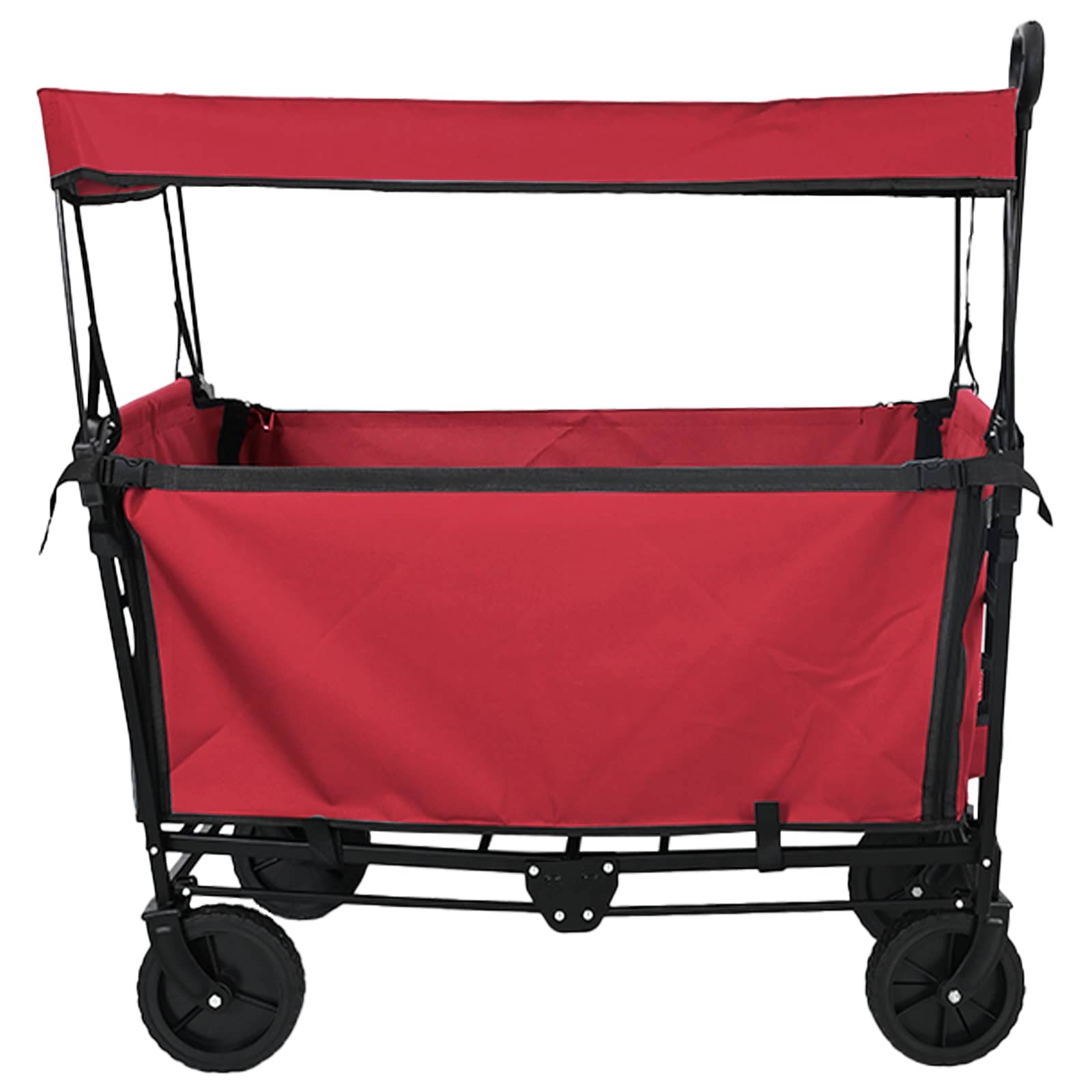Sklopiva ručna kolica Crvena 105 x 56.5 x 116 cm Oxford tkanina