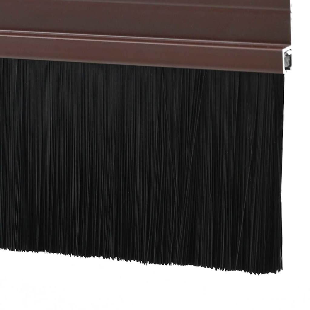 Samoljepljivi pečati za vrata 2 pcs Smeđa 100 cm