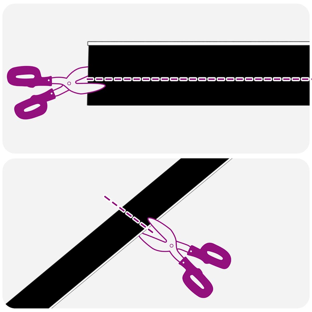 Samoljepljivi pečati za vrata 12 pcs Smeđa 100 cm