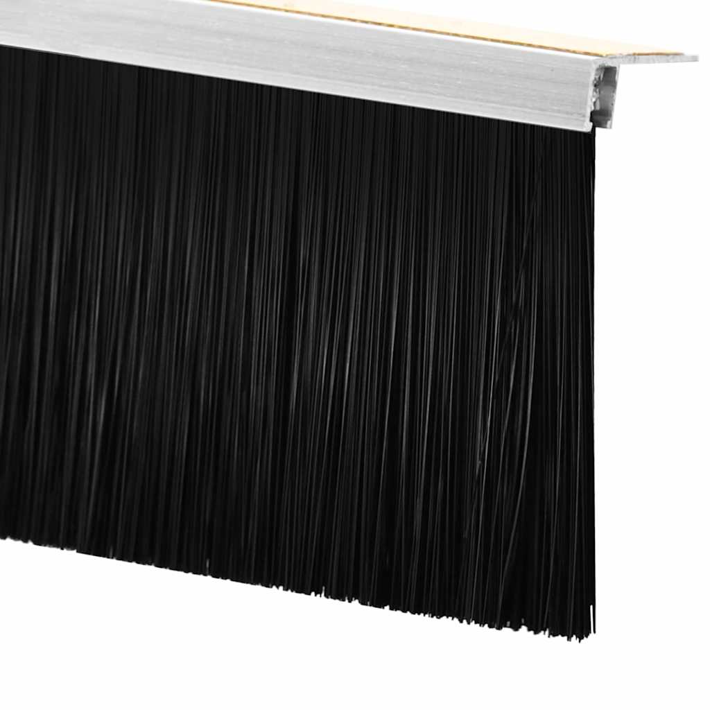 Samoljepljivi pečati za vrata 2 pcs Srebrno 100 cm