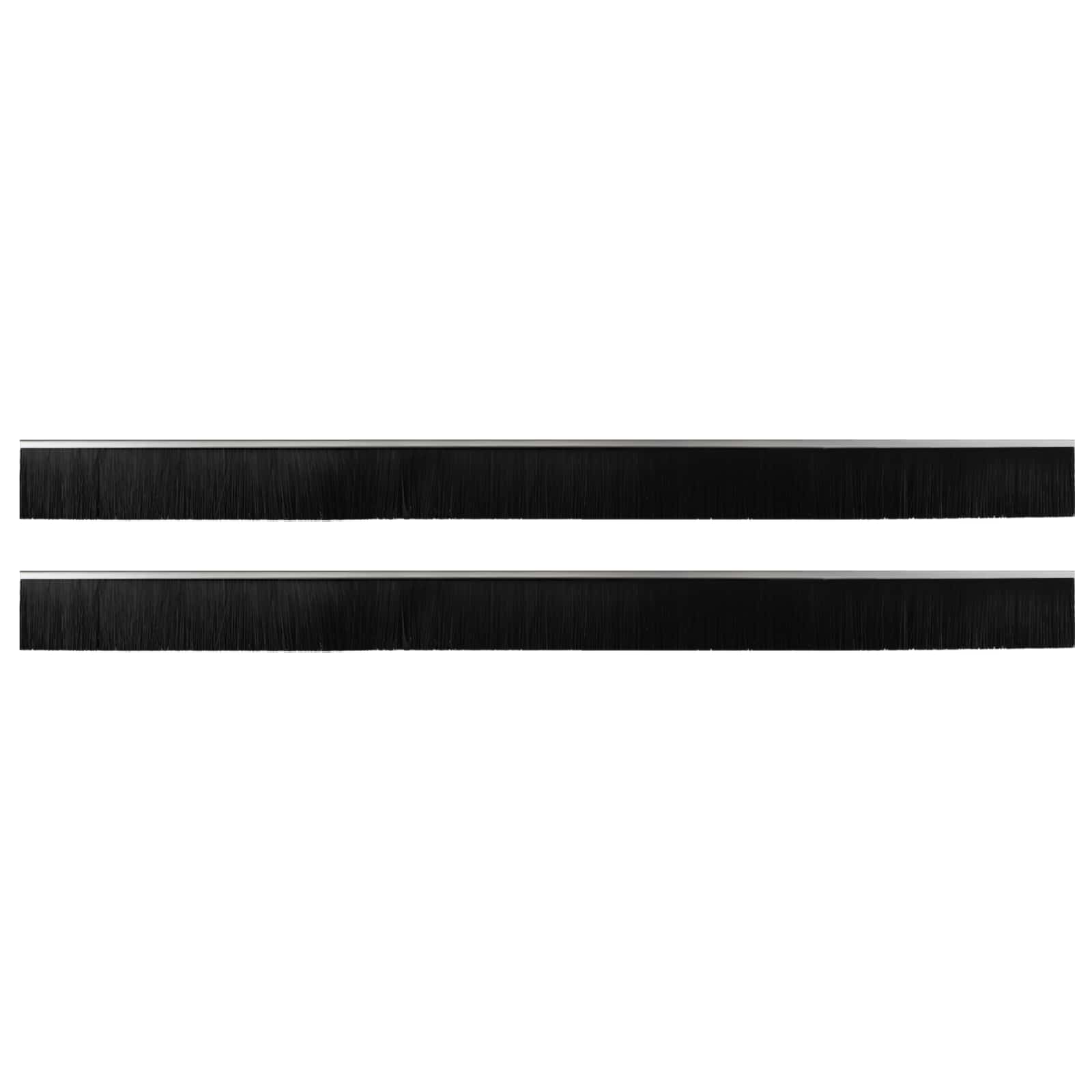 Samoljepljivi pečati za vrata 2 pcs Srebrno 100 cm