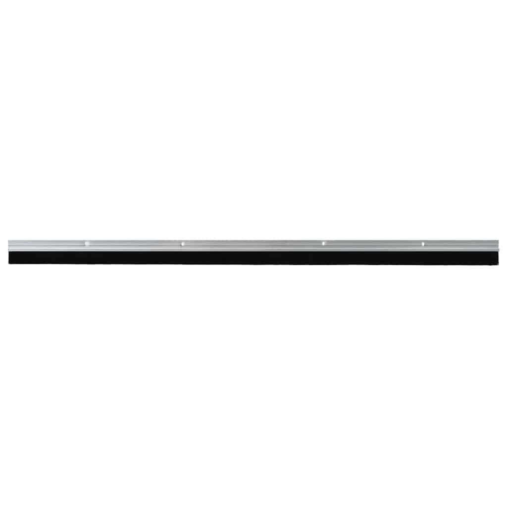 Držač četke za vrata 2 pcs Srebrno 100 cm Aluminijski legura