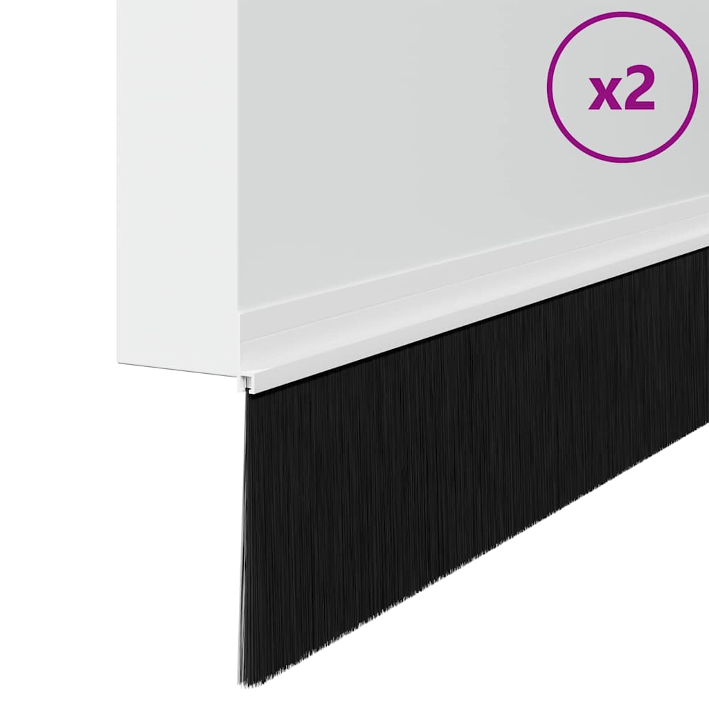 Samoljepljivi pečati za vrata 2 pcs Bijelo 100 cm