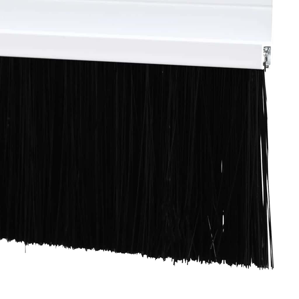 Držač četke za vrata 2 pcs Bijelo 100 cm Aluminijski legura