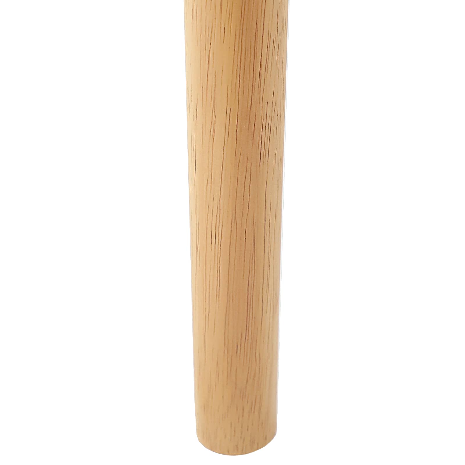 Stolac za blagovanje 2 pcs Prirodna Čvrsto drvo od gume