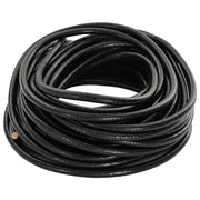 Kožni konop Crna Ø4 mm x 10 m Koža