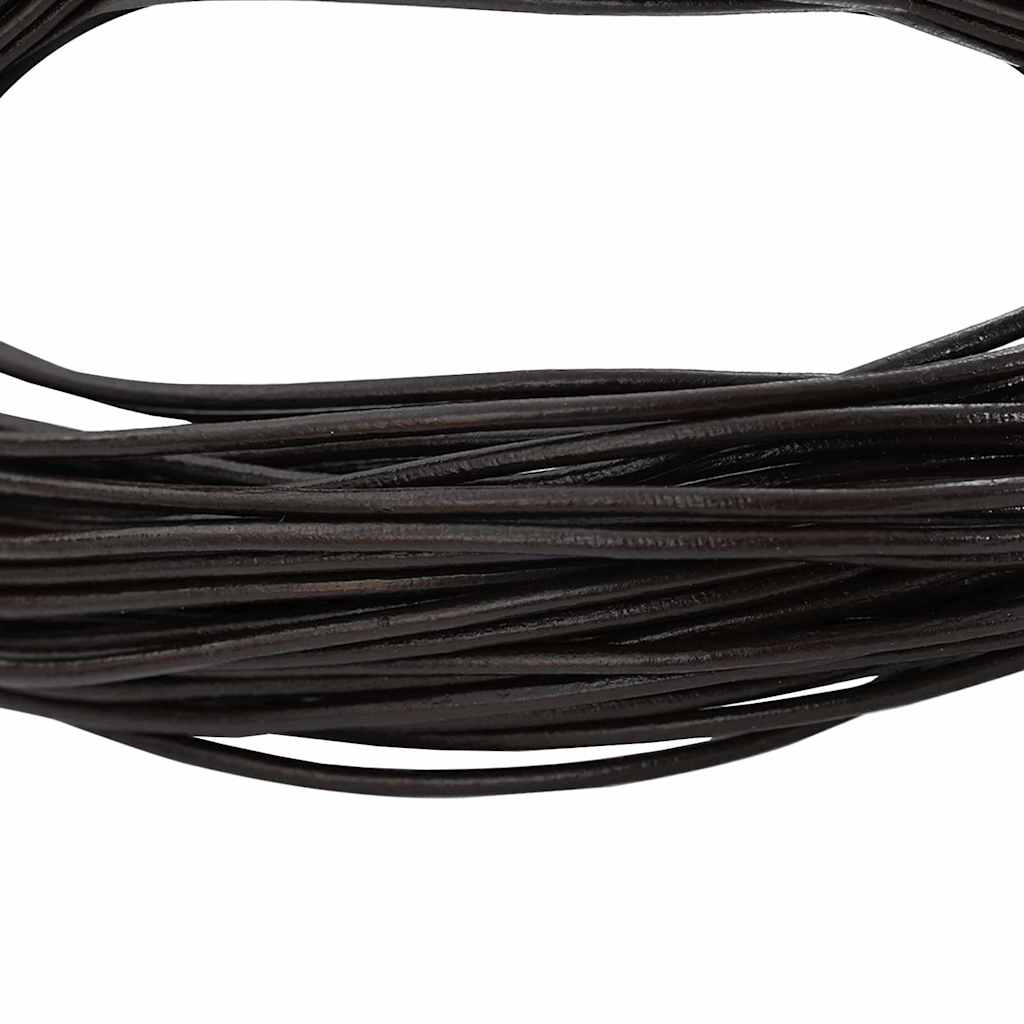 Kožni konop Tamno smeđa Ø1,5 mm x 50 m Koža