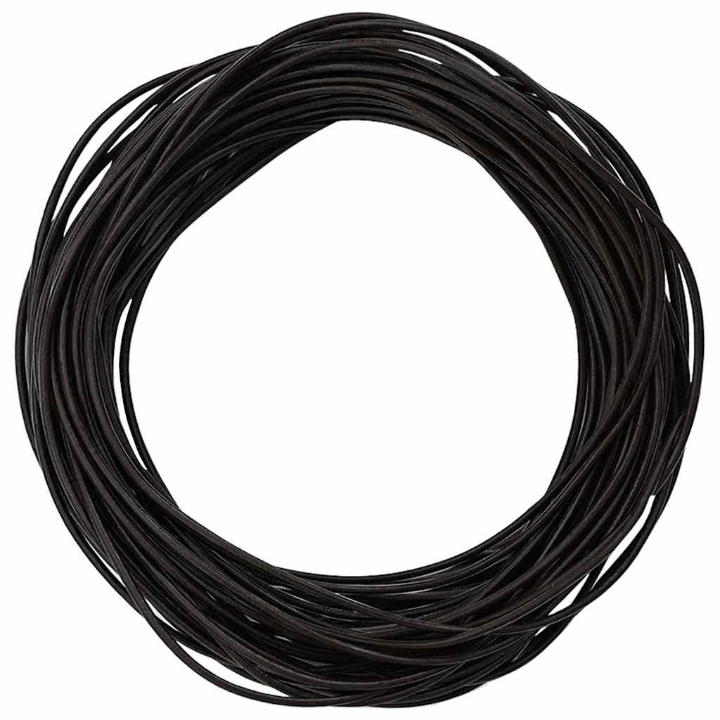 Kožni konop Tamno smeđa Ø1,5 mm x 50 m Koža