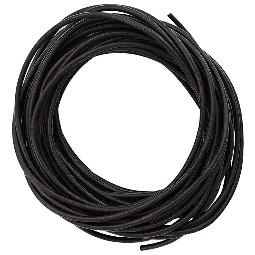 Kožni konop Tamno smeđa Ø3 mm x 50 m Koža