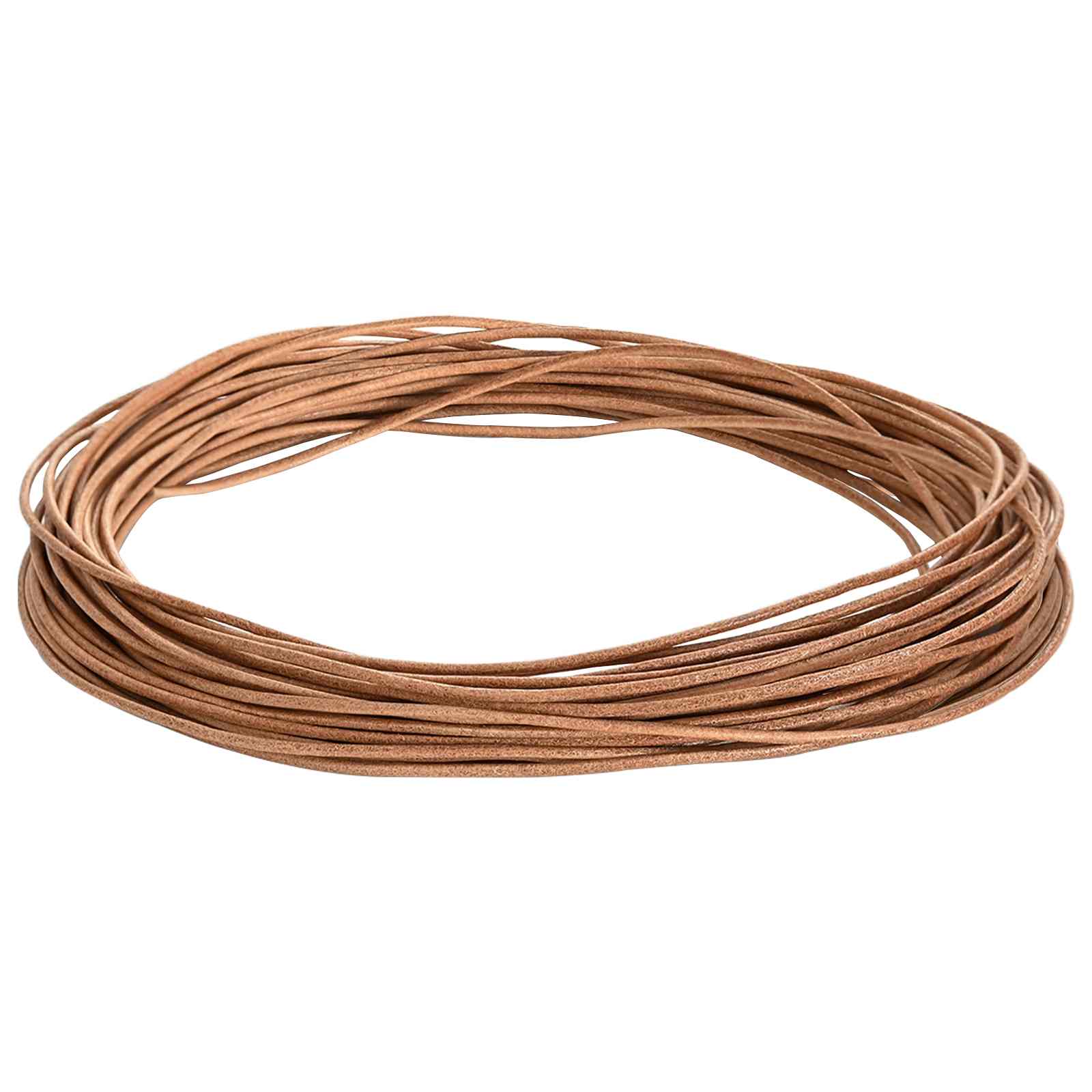 Kožni konop Smeđa Ø1 mm x 5 m Koža