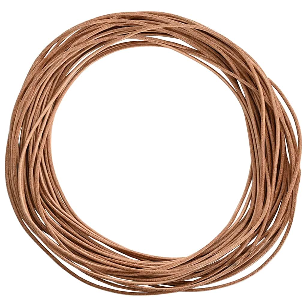 Kožni konop Smeđa Ø1 mm x 50 m Koža