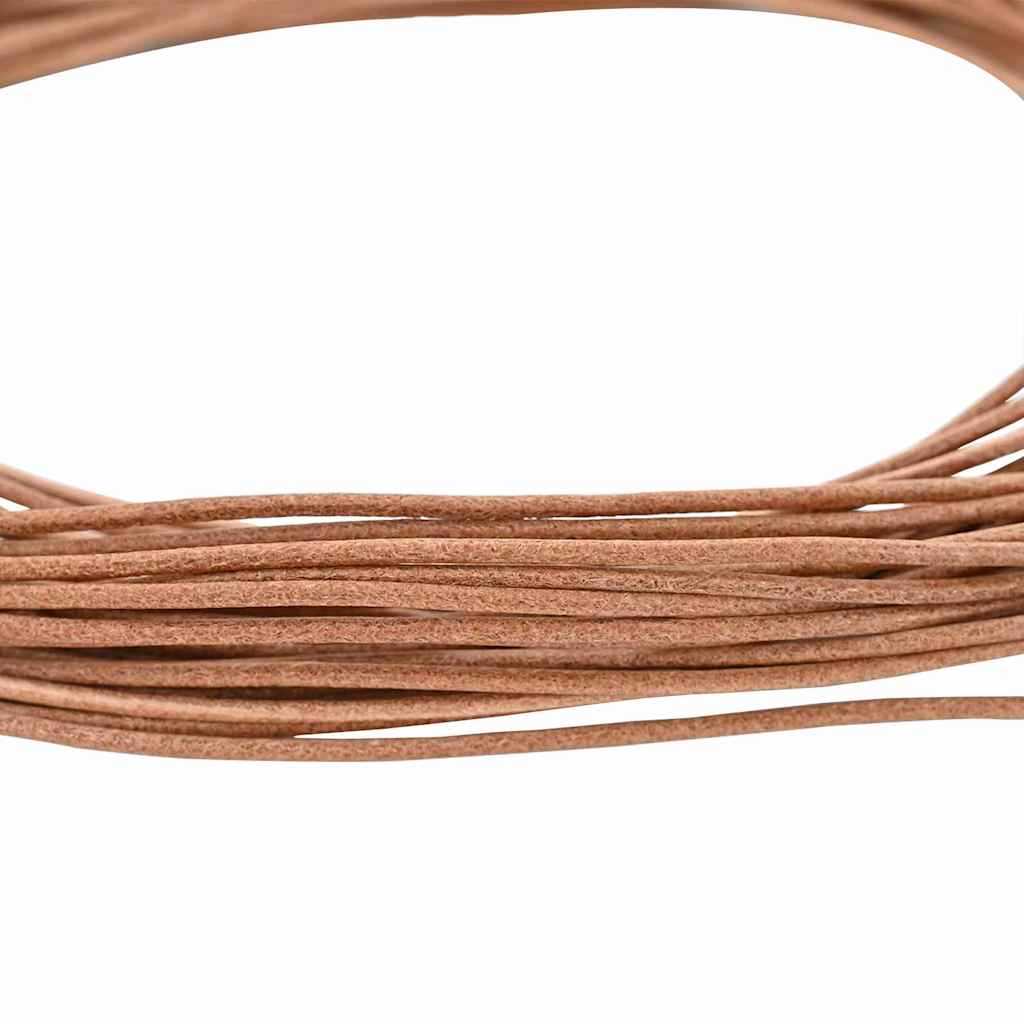 Kožni konop Smeđa Ø2 mm x 50 m Koža