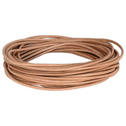 Kožni konop Smeđa Ø2,5 mm x 50 m Koža