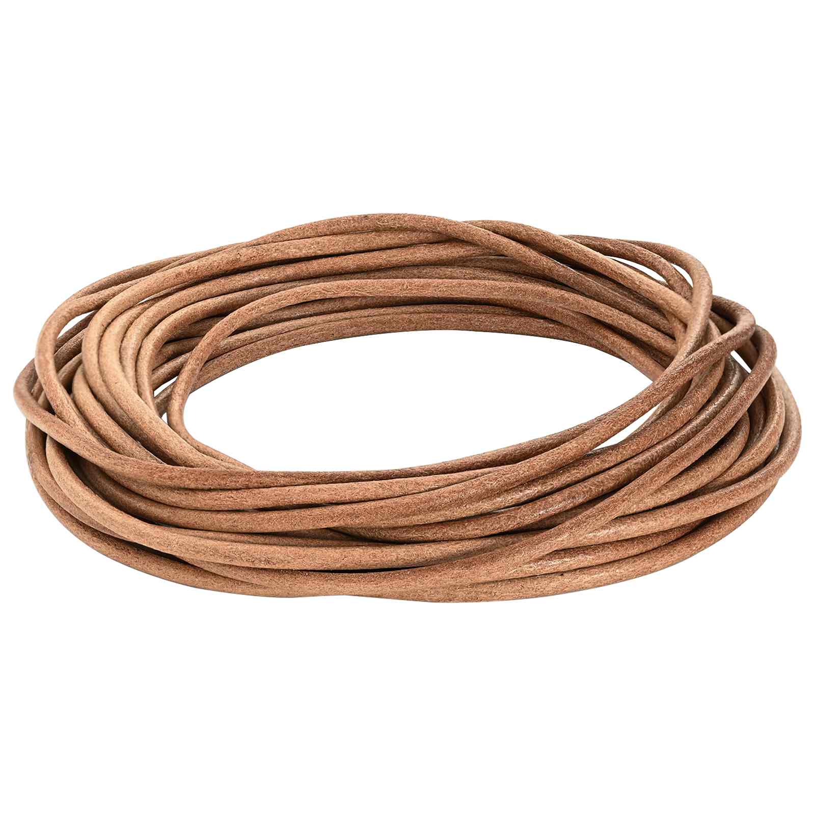 Kožni konop Smeđa Ø5 mm x 10 m Koža