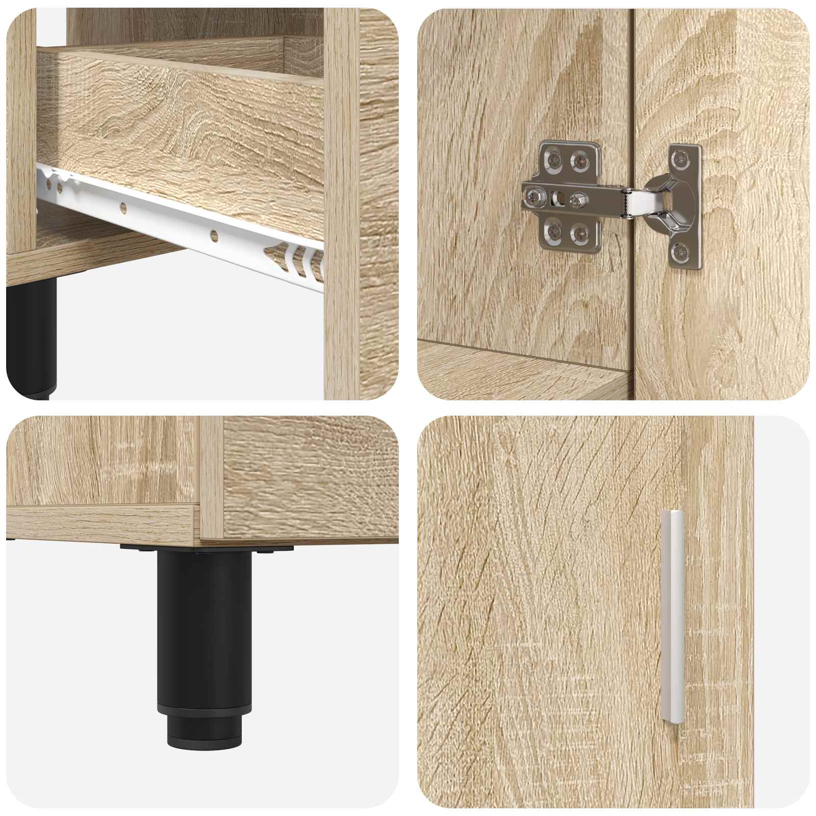 Toaletna jedinica Hrast sonoma 60 x 35 x 60 cm