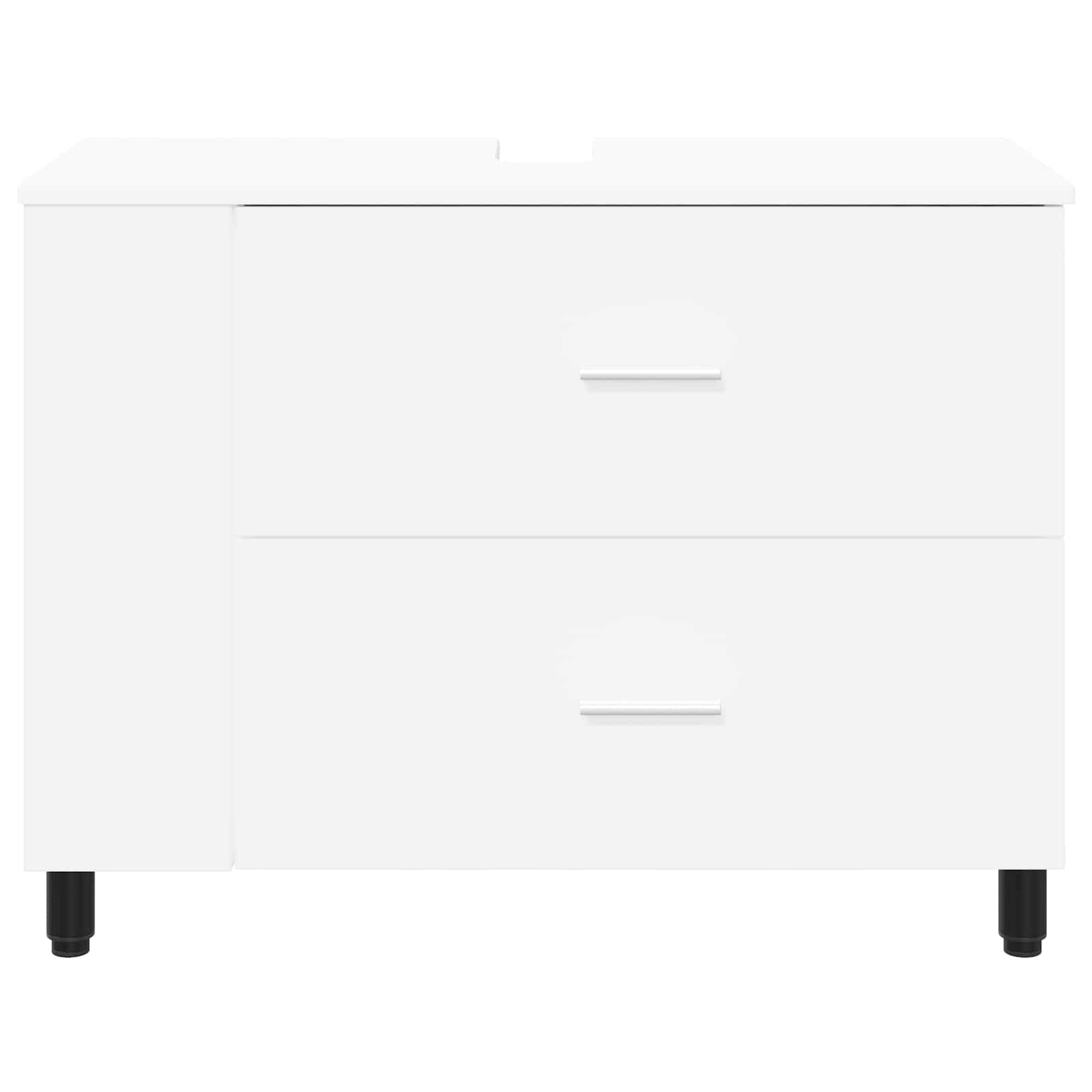 Toaletna jedinica Bijela 80 x 35 x 60 cm Konstruirano drvo