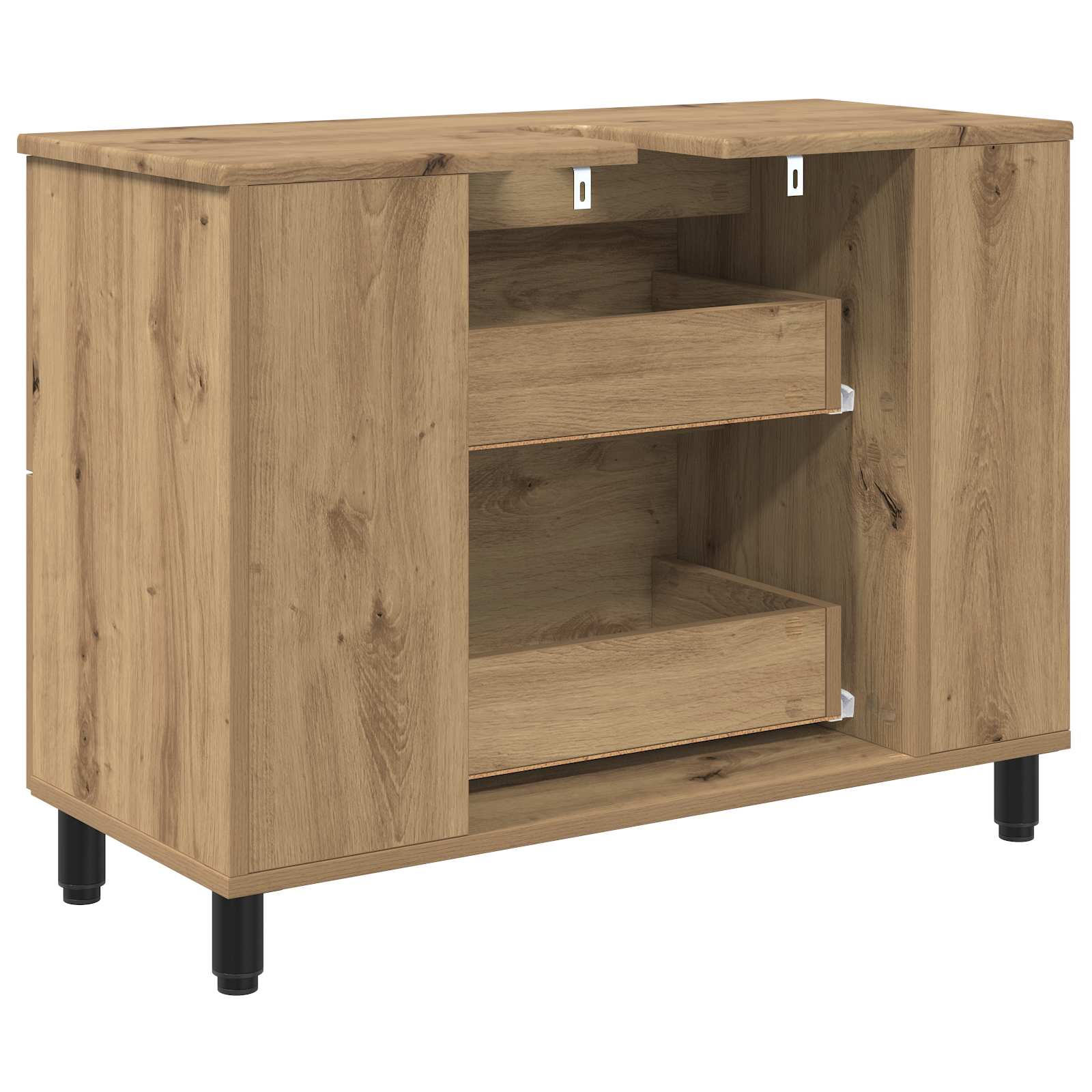 Toaletna jedinica Hrast artisan 80 x 35 x 60 cm