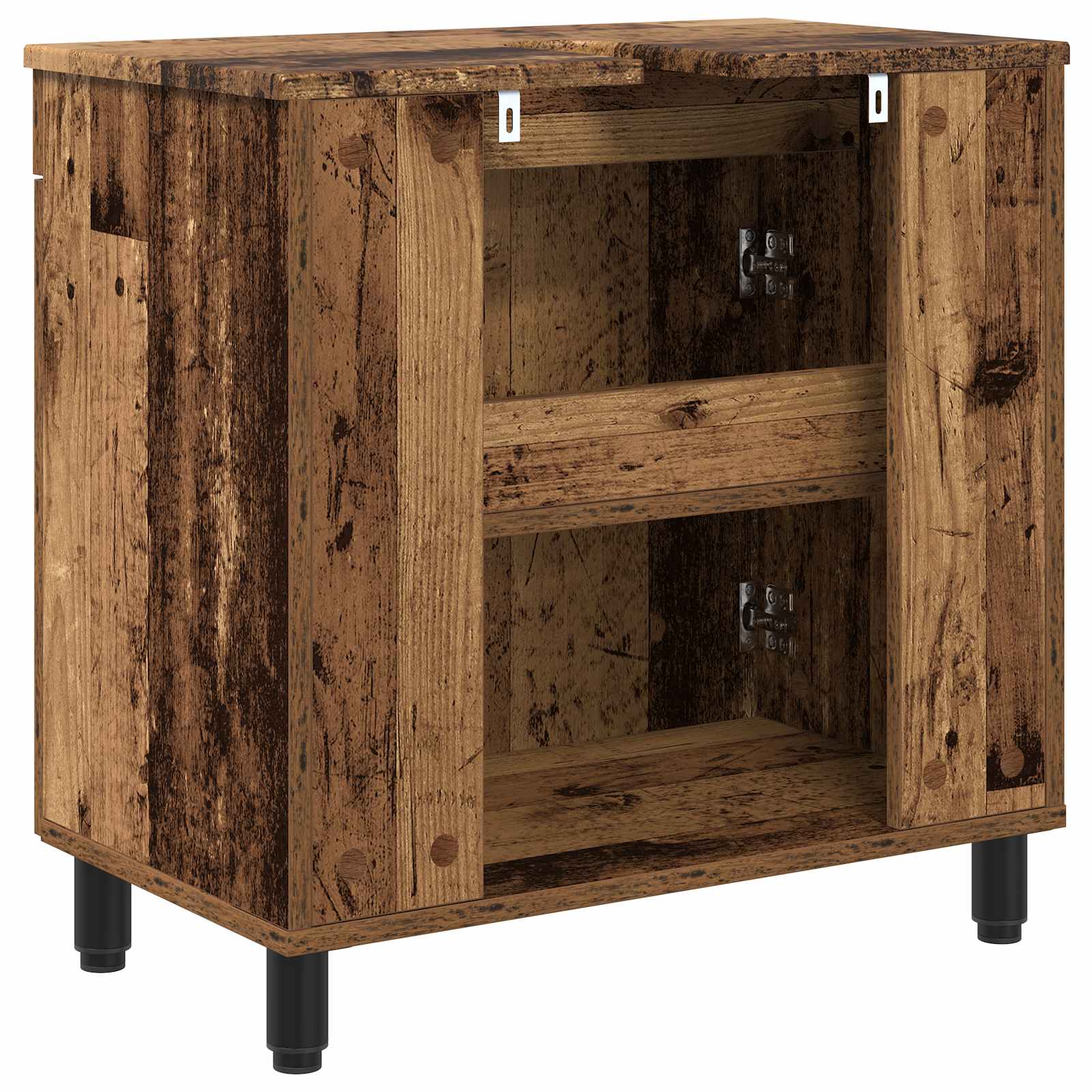 Toaletna jedinica Staro drvo 60 x 35 x 60 cm Konstruirano drvo
