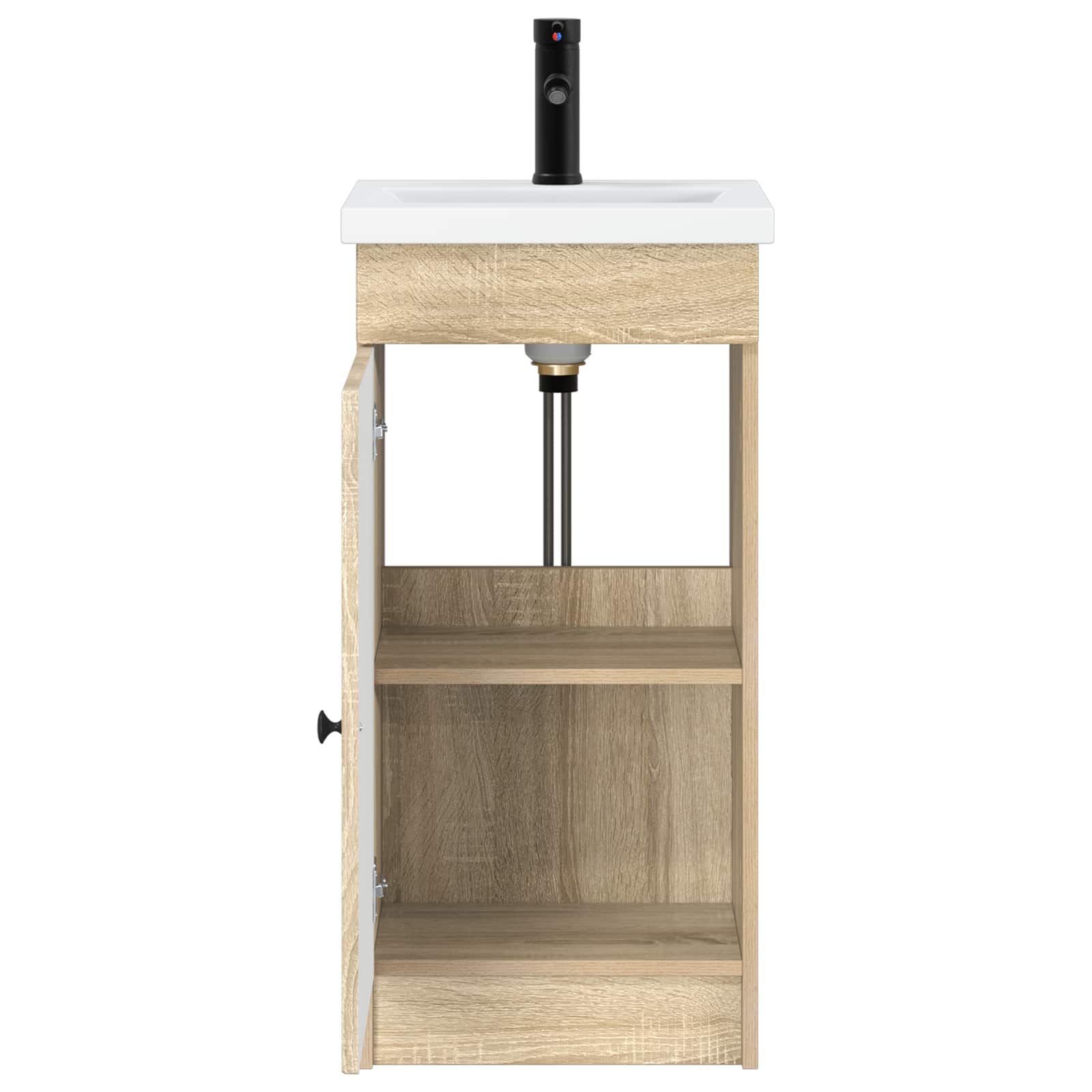 Kupaonski umivaonik s sudoperom Hrast sonoma 42 x 40 x 84,5 cm