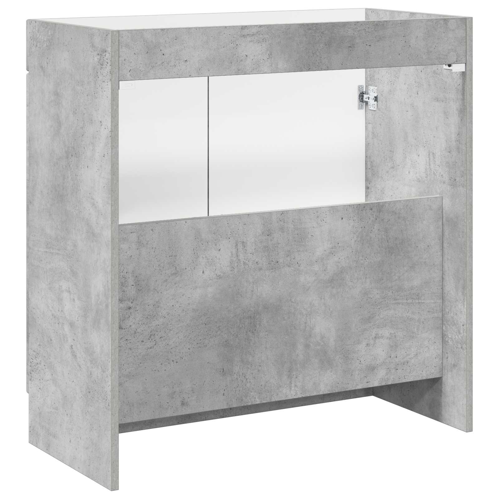 Ormarić ispod umivaonika Betonska siva 56 x 37,5 x 81 cm