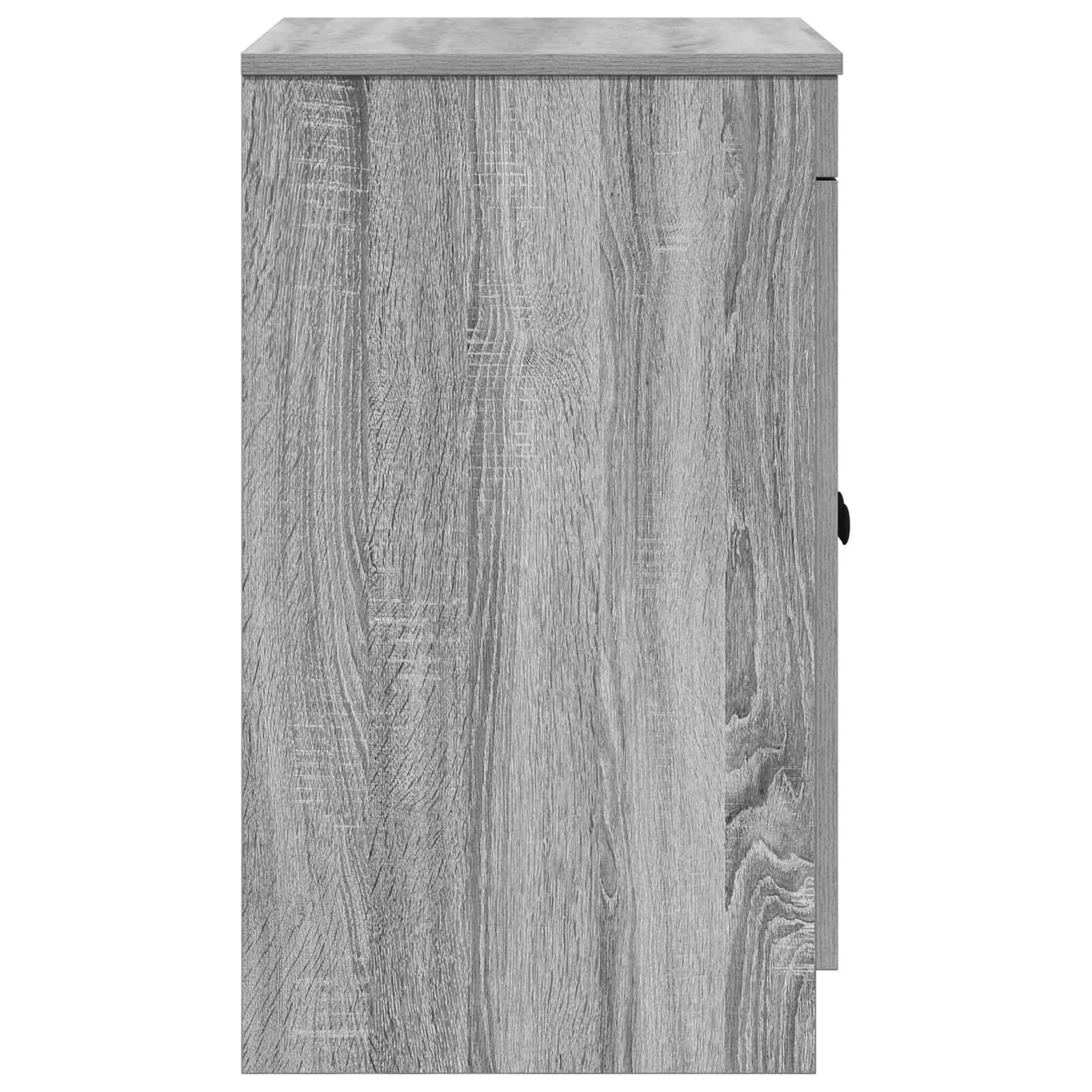 Kupaonski ormar Siva Sonoma 54 x 41 x 70 cm Konstruirano drvo