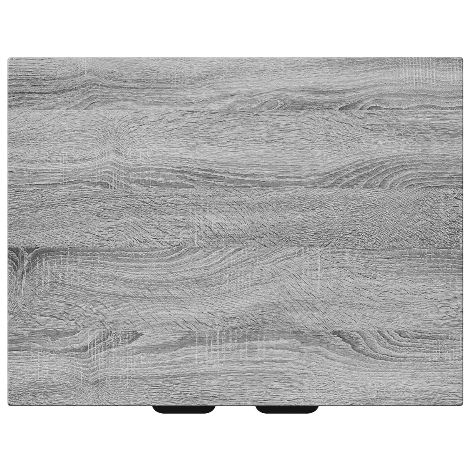 Kupaonski ormar Siva Sonoma 54 x 41 x 70 cm Konstruirano drvo