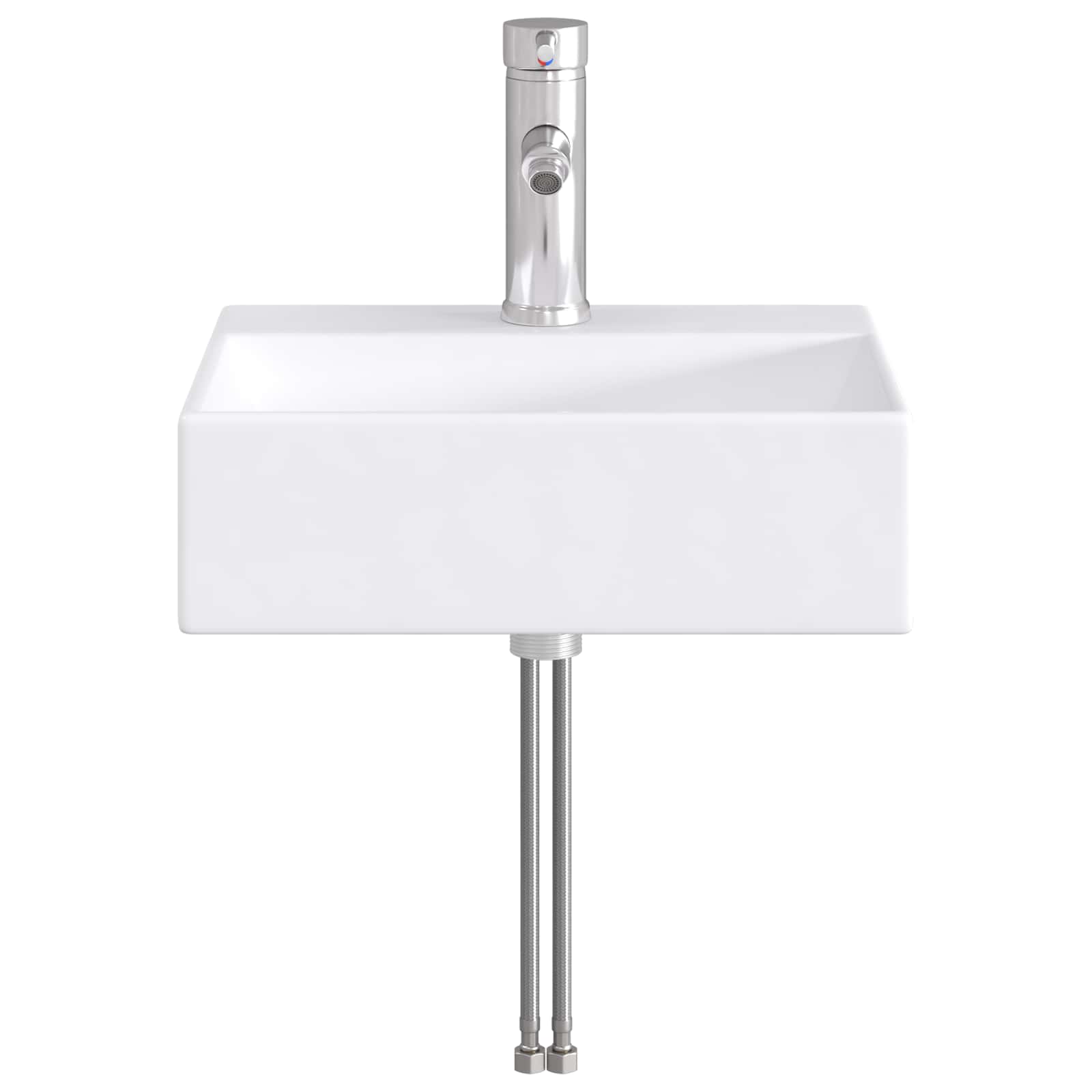 Umivaonik za kupaonicu Krom 39 x 30,5 x 12,5 cm Metal