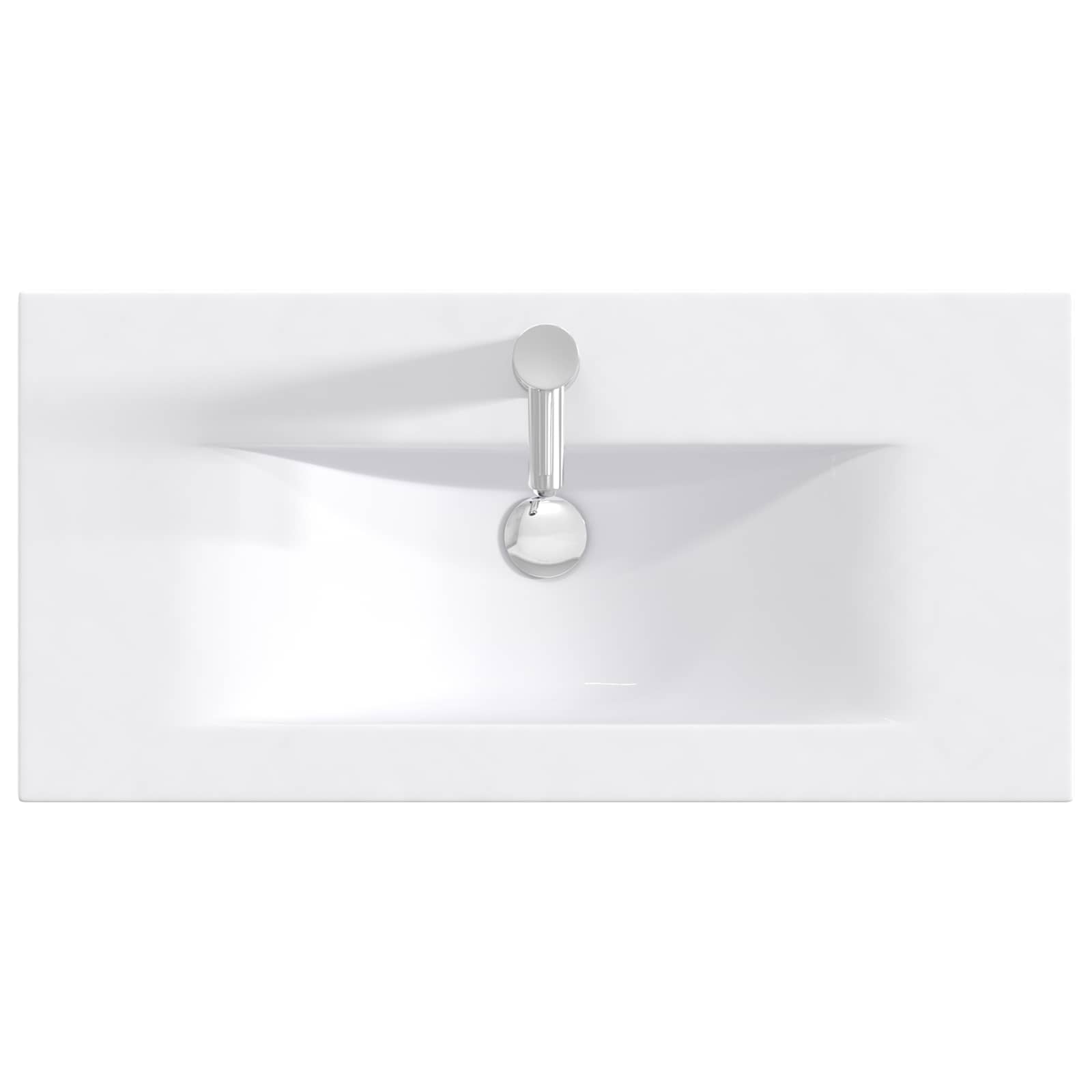 Umivaonik za kupaonicu Krom 81 x 40 x 17,5 cm Metal