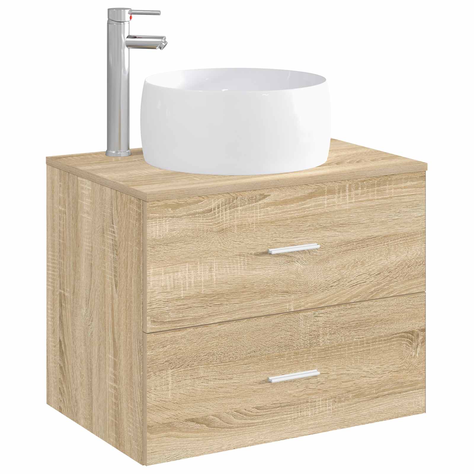 Umivaonik za kupaonicu Krom 38,5 x 38,5 x 16 cm Metal