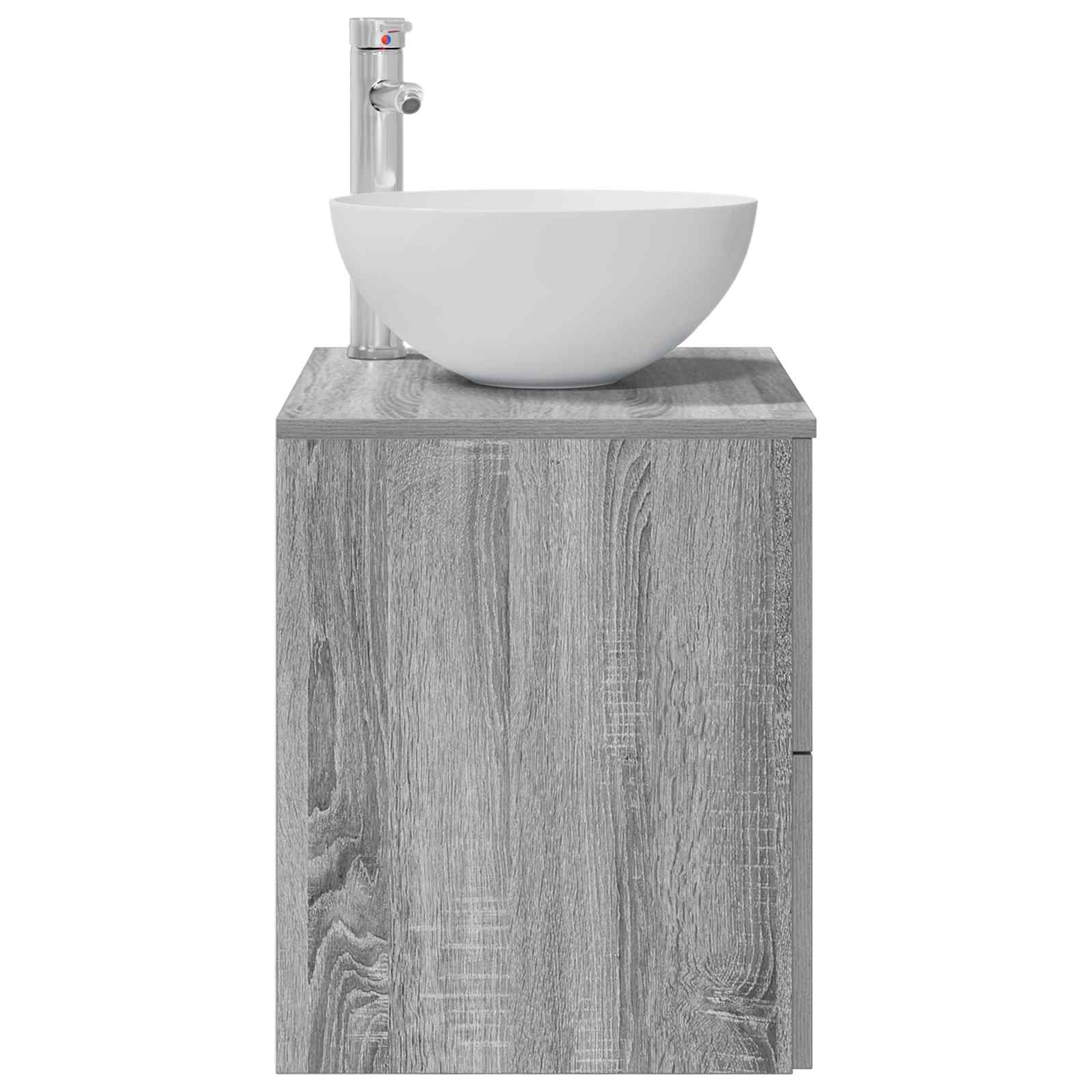 Umivaonik s policom Siva Sonoma 49,5 x 41 x 64,5 cm