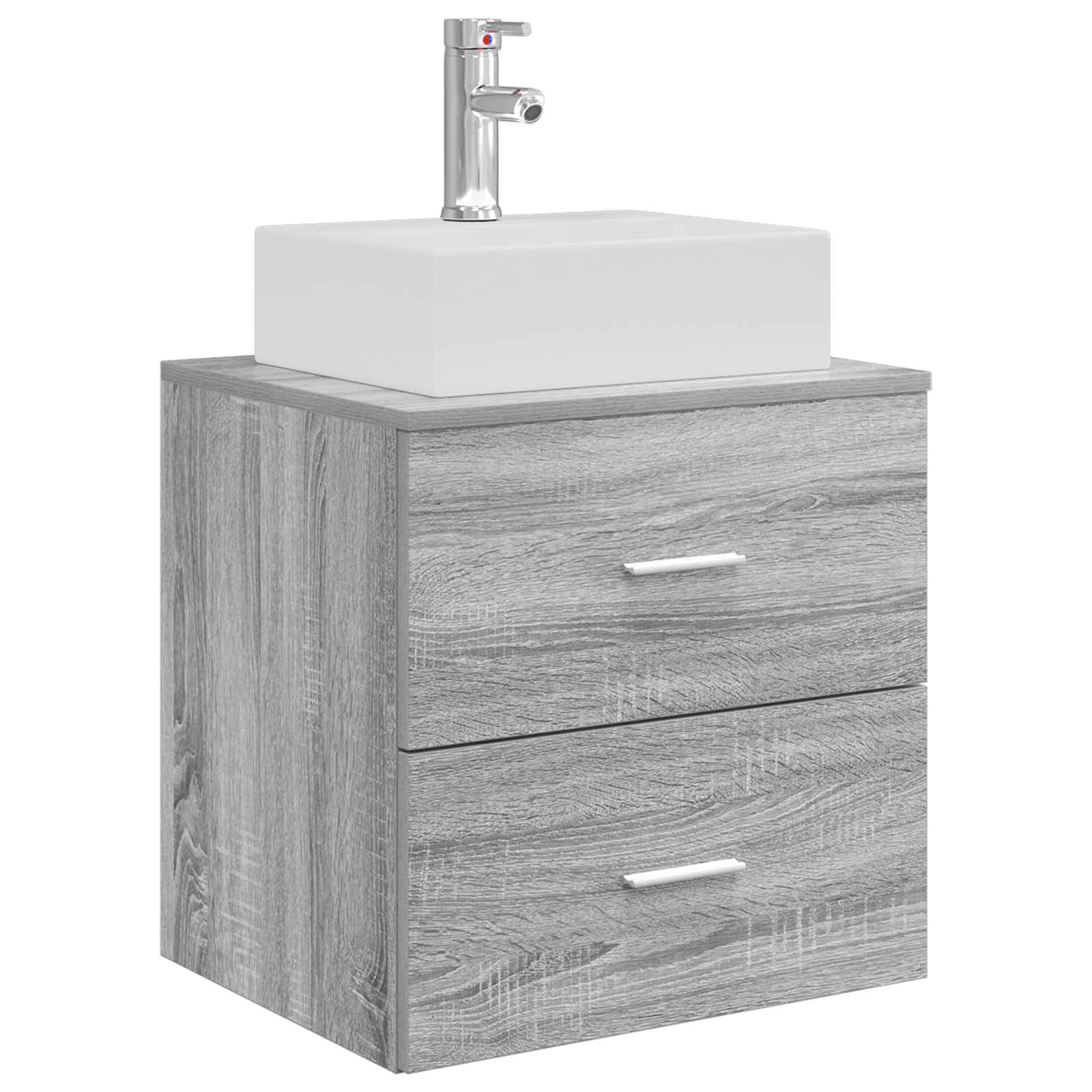 Umivaonik s policom Siva Sonoma 49,5 x 41 x 62,5 cm