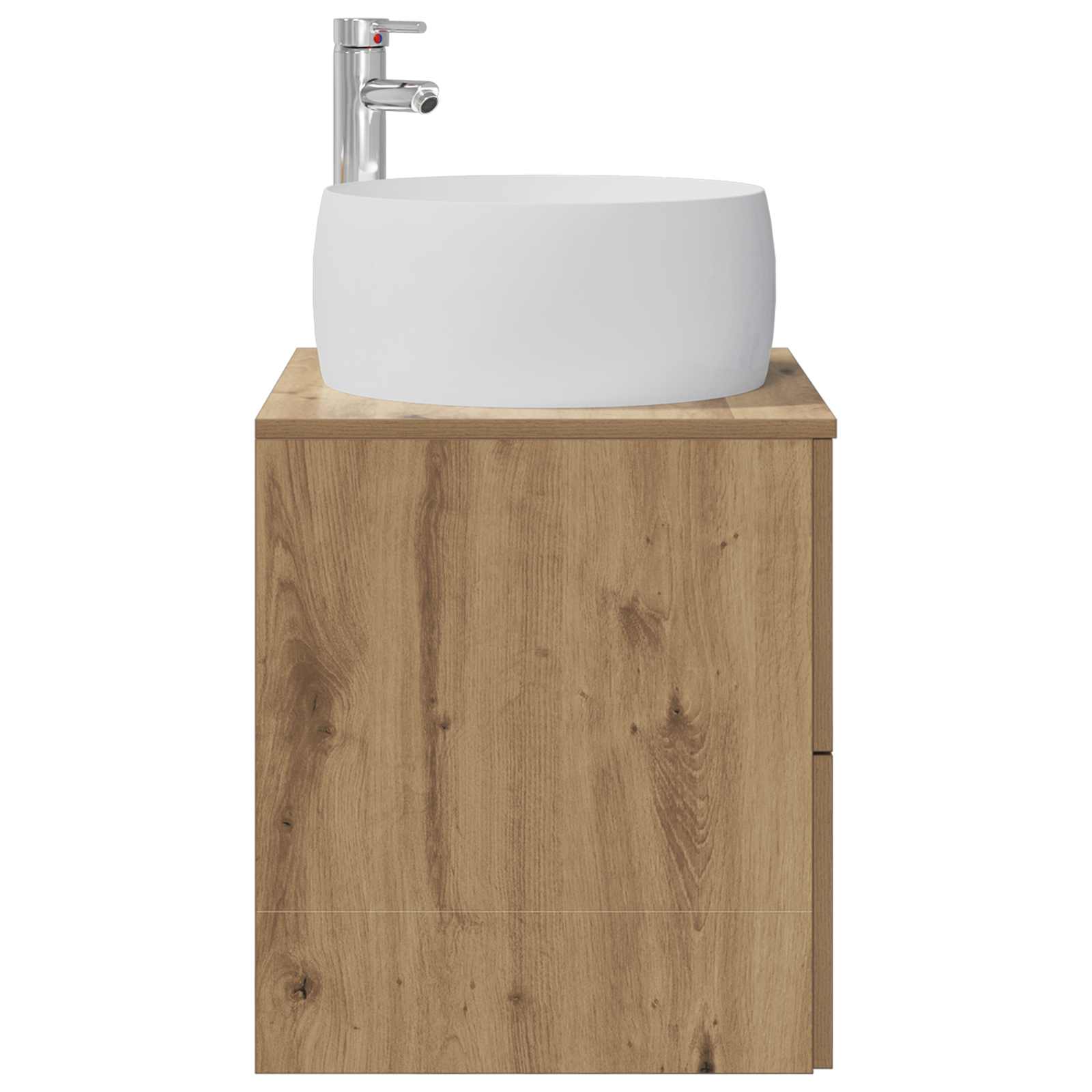 Umivaonik s policom Hrast artisan 49,5 x 44,5 x 66 cm