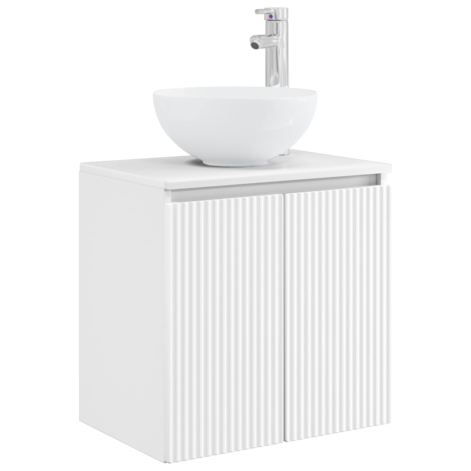 Umivaonik s policom Bijela 49,5 x 35 x 63 cm Konstruirano drvo