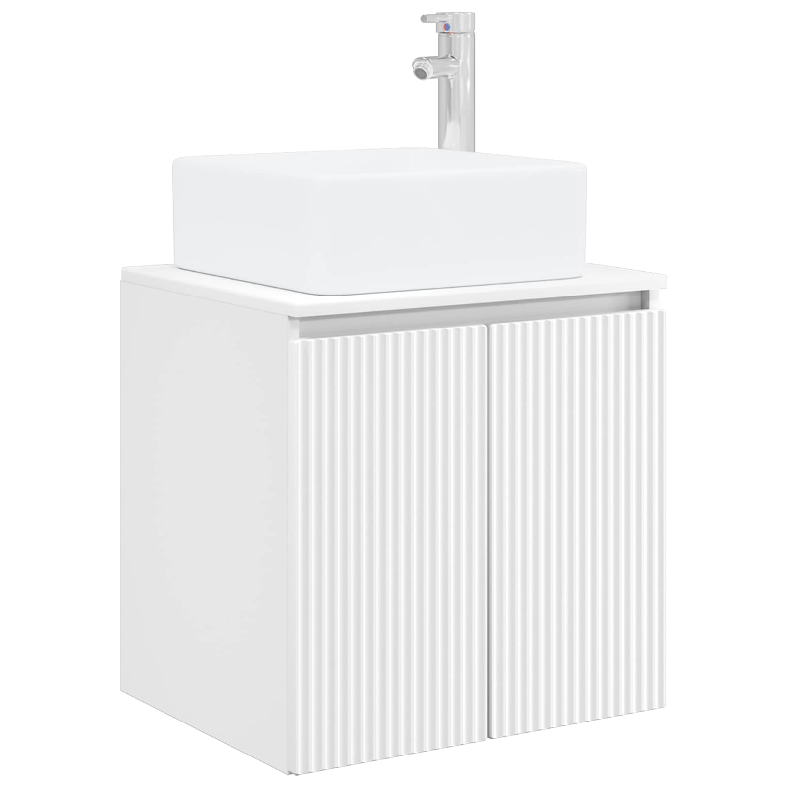 Umivaonik s policom Bijela 49,5 x 41 x 63 cm Konstruirano drvo