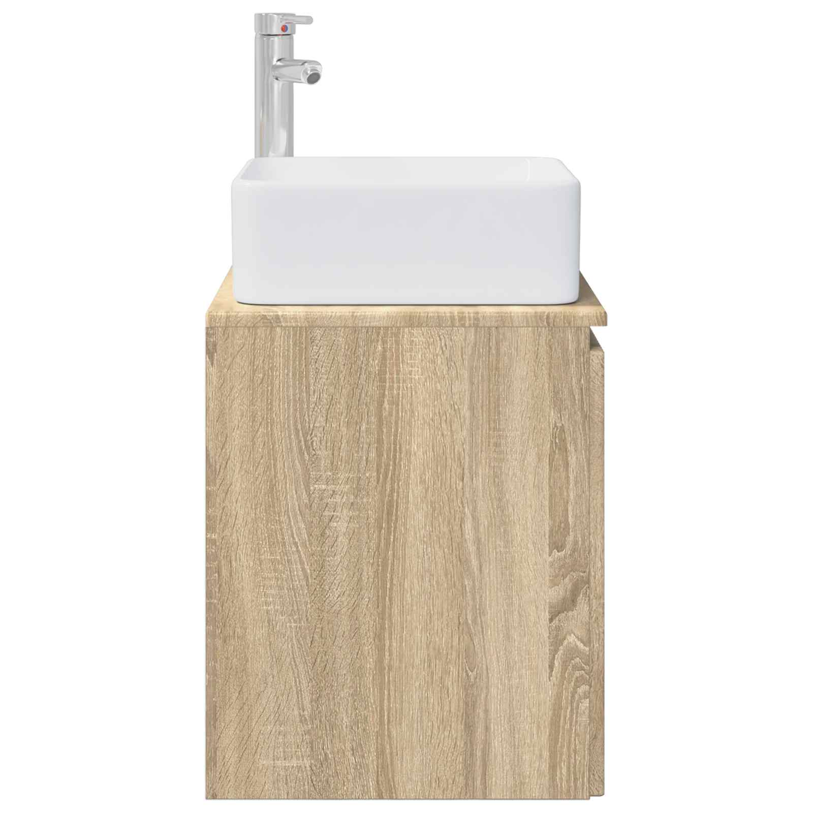 Umivaonik s policom Hrast sonoma 49,5 x 41 x 63 cm
