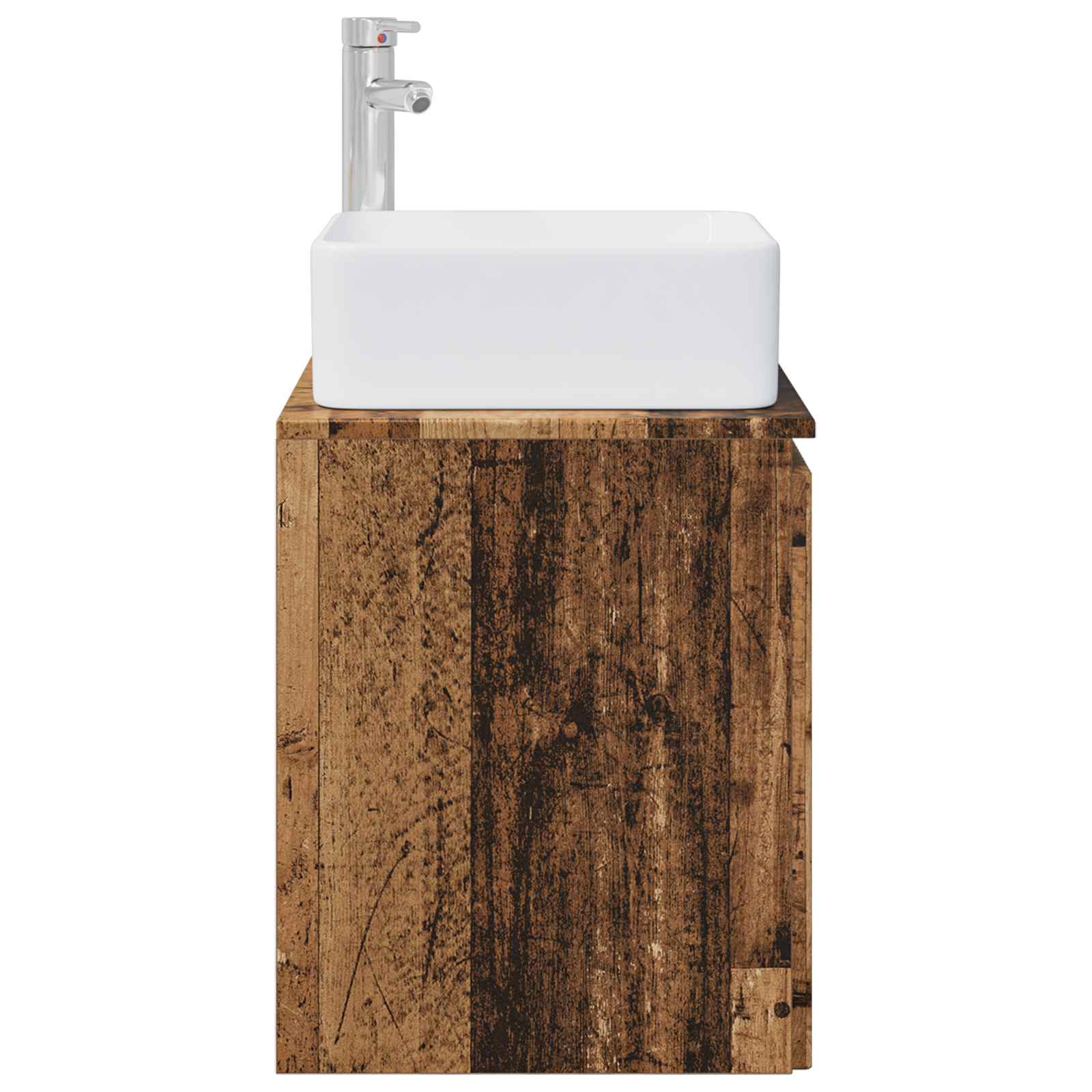 Umivaonik s policom Staro drvo 53 x 35 x 63 cm