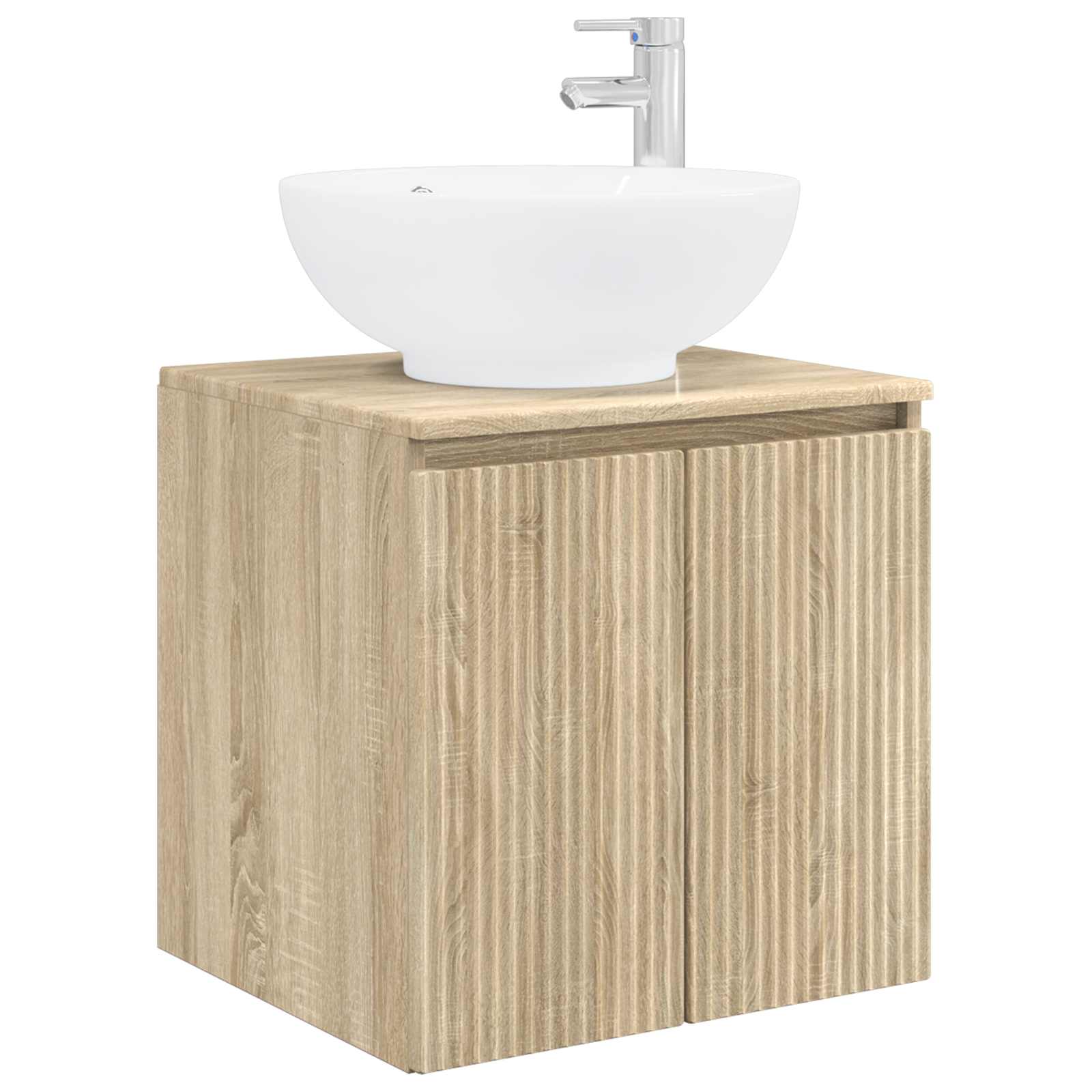 Umivaonik s policom Hrast sonoma 49,5 x 44,5 x 65 cm
