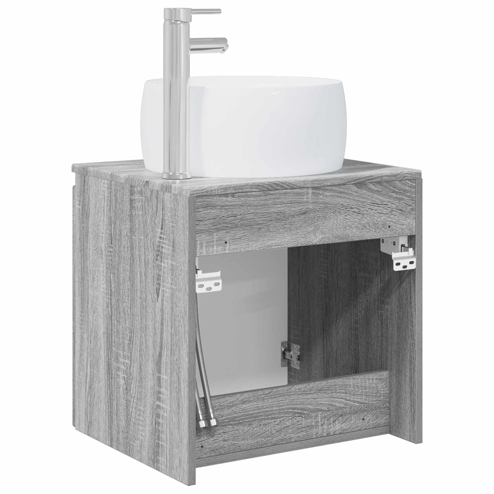 Umivaonik s policom Siva Sonoma 49,5 x 44,5 x 66 cm