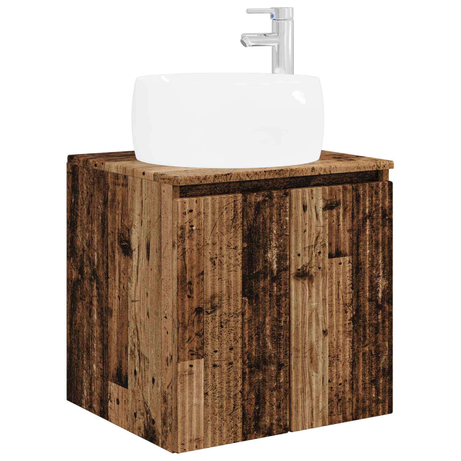 Umivaonik s policom Staro drvo 49,5 x 44,5 x 66 cm