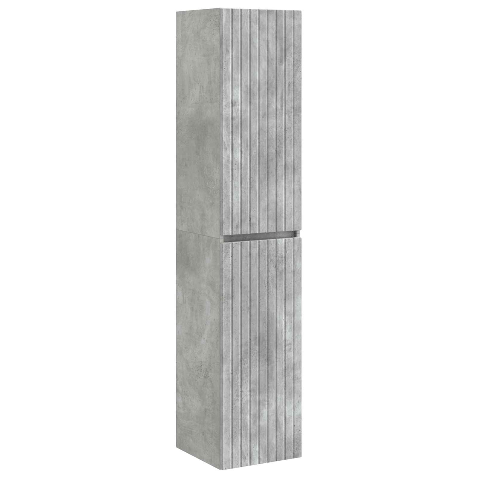 Ormar za Kupaonicu na Zidu Betonska siva 33 x 34,5 x 160 cm