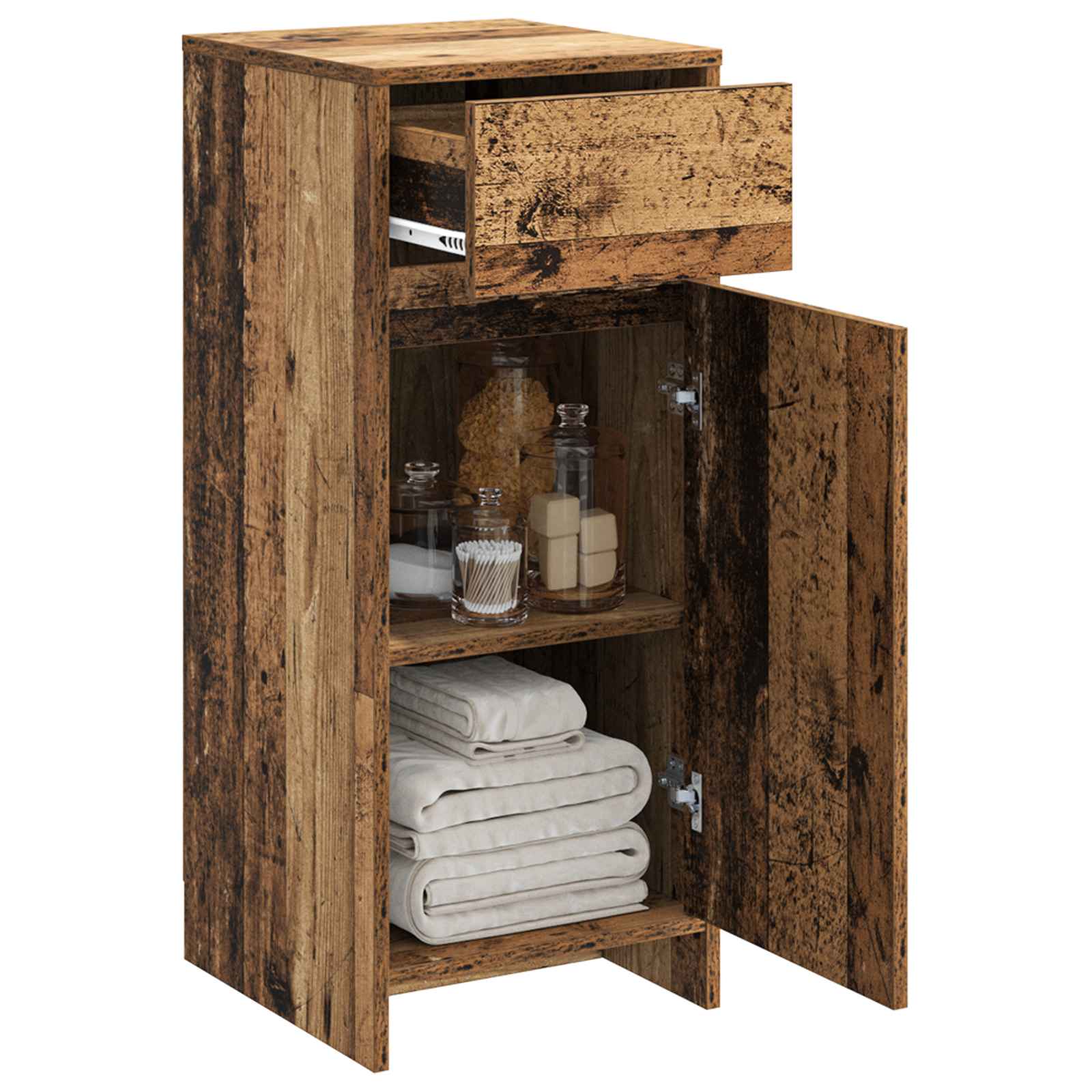 Kupaonski ormar Staro drvo 35 x 36,5 x 85 cm Konstruirano drvo