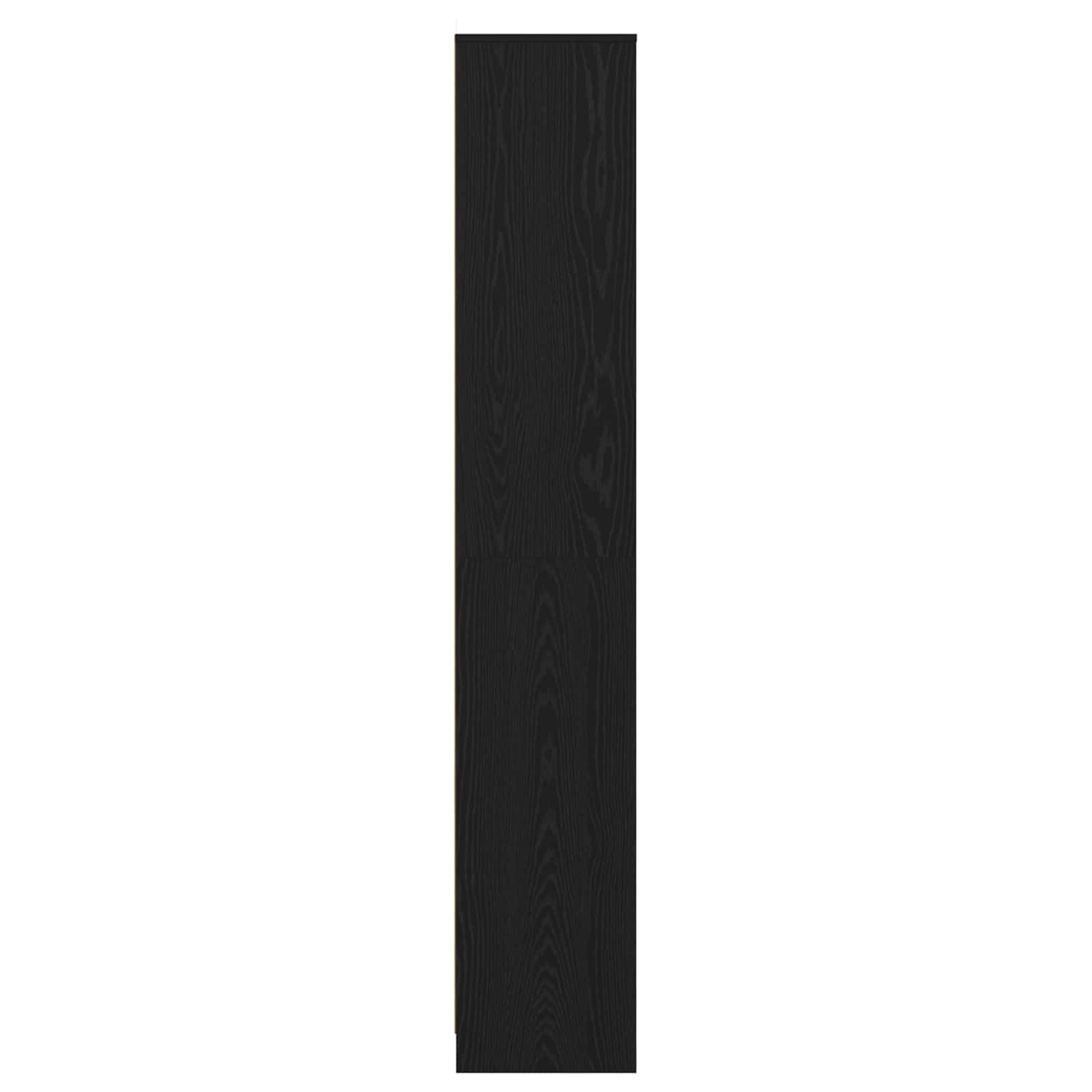 Kupaonski ormar Crni hrast 30 x 33 x 190 cm Konstruirano drvo