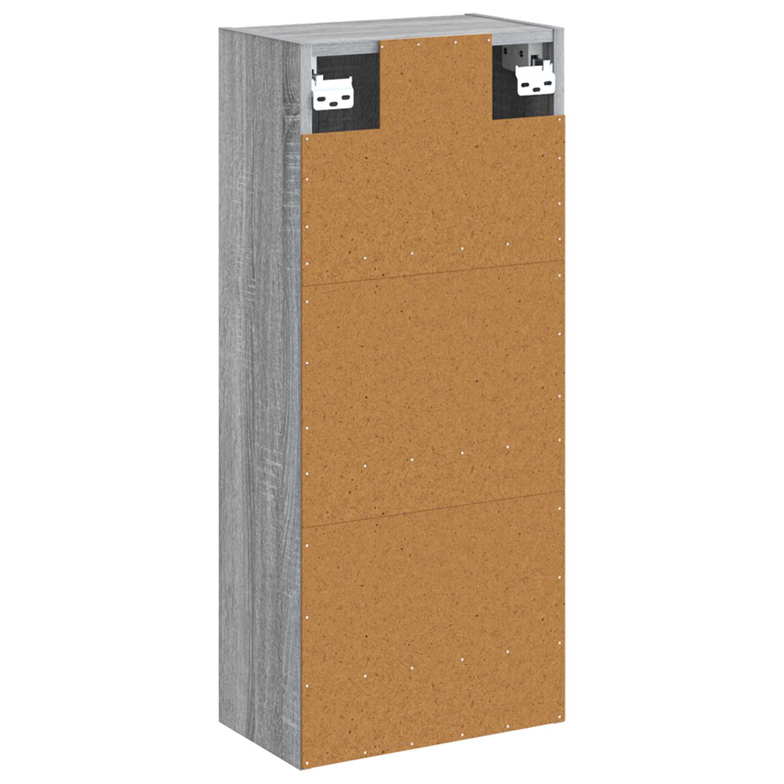 Umivaonik s policom za zid Siva Sonoma 35 x 20 x 81 cm