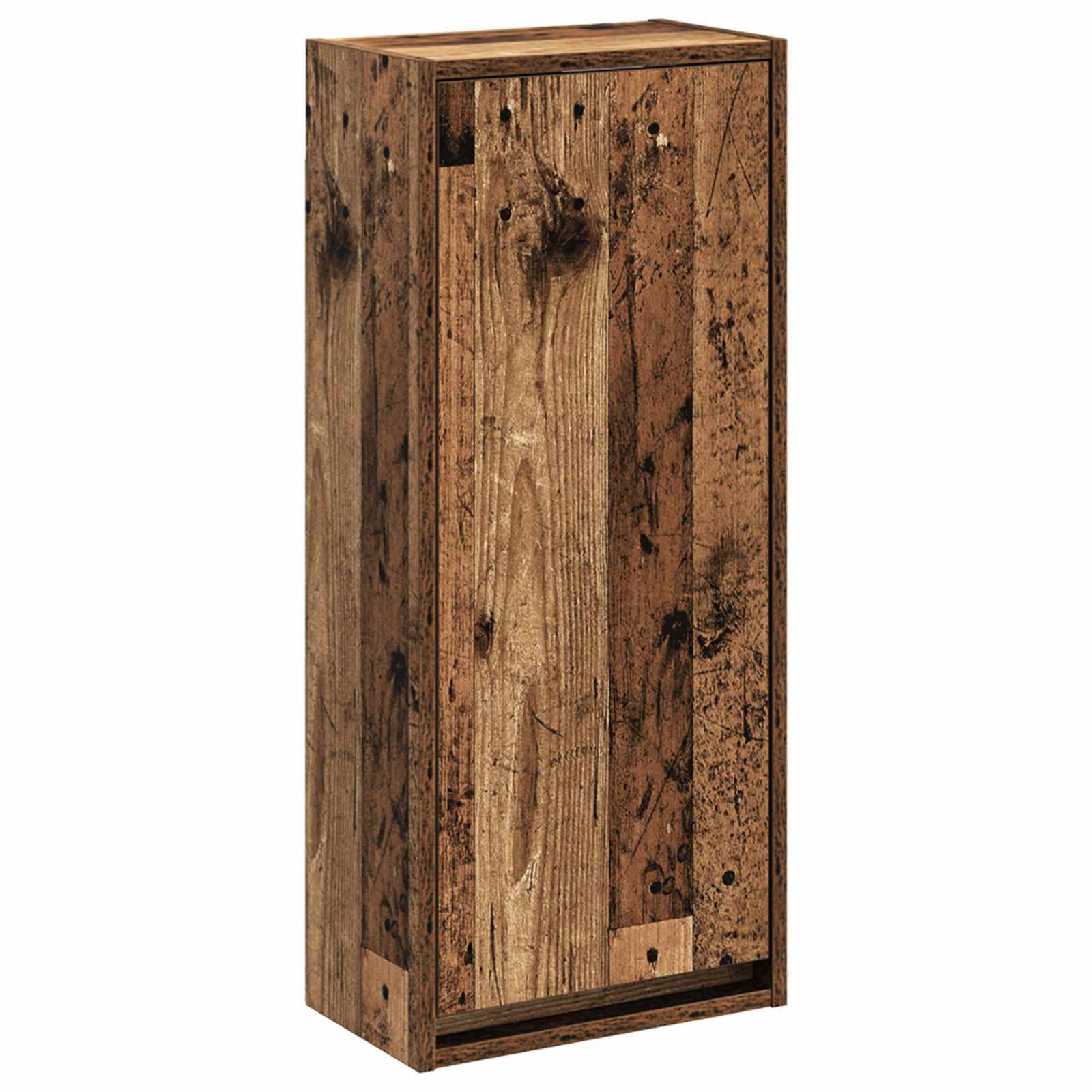 Umivaonik s policom za zid Staro drvo 35 x 20 x 81 cm